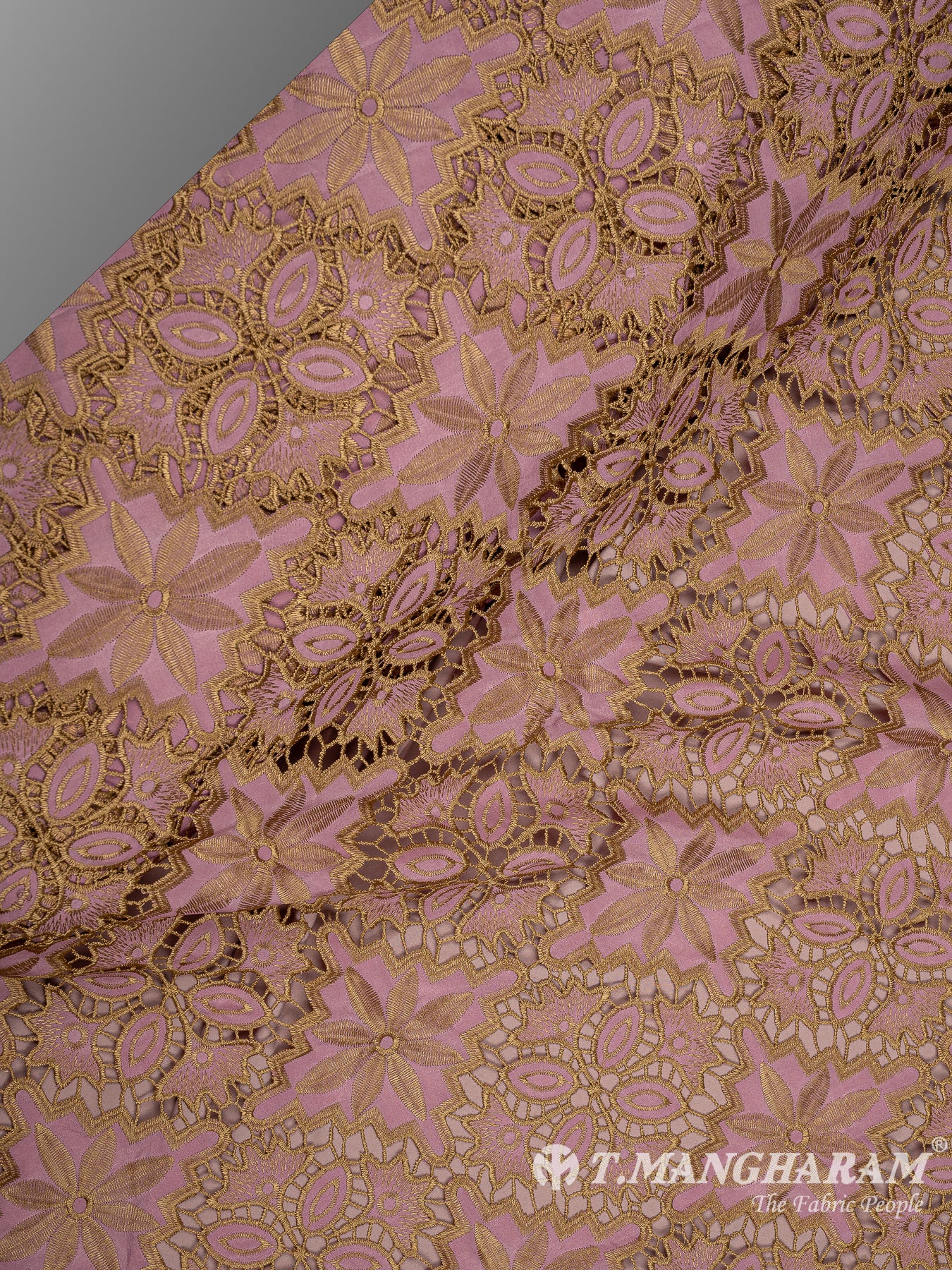 Multicolor Cotton Embroidery Fabric - EC9321 view-2
