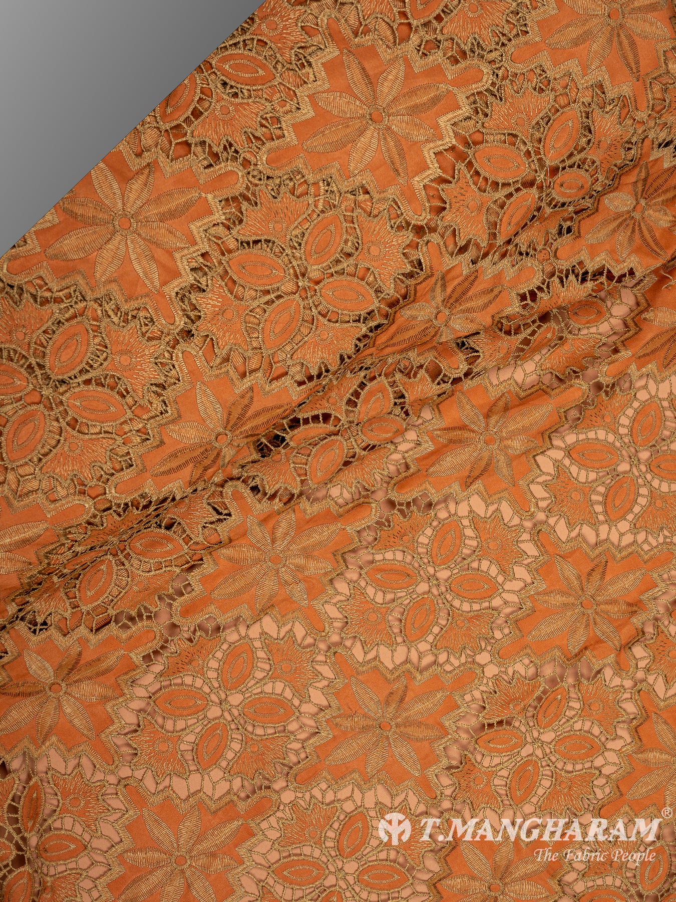 Multicolor Cotton Embroidery Fabric - EC9324 view-2