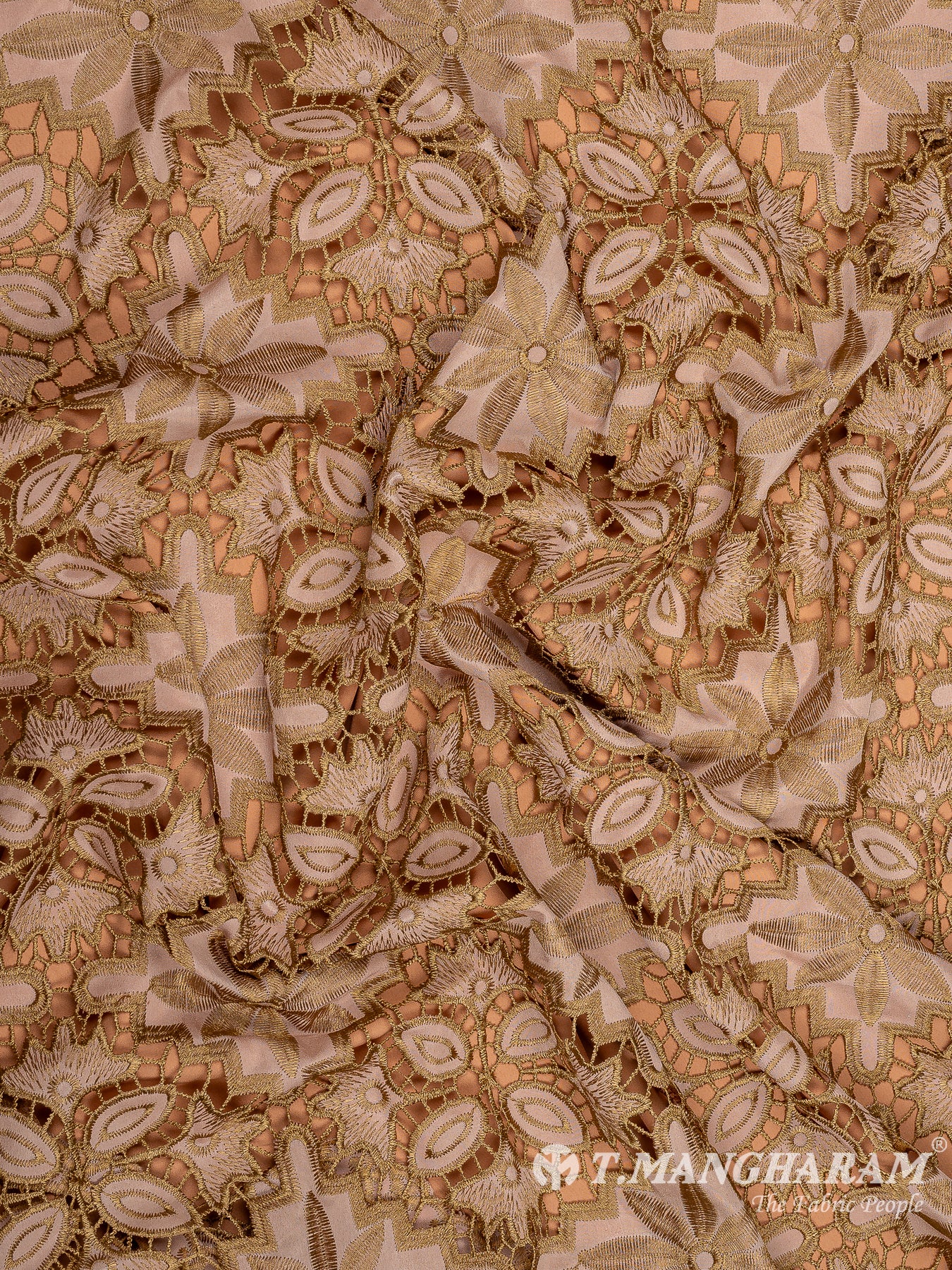 Multicolor Cotton Embroidery Fabric - EC9319 view-4