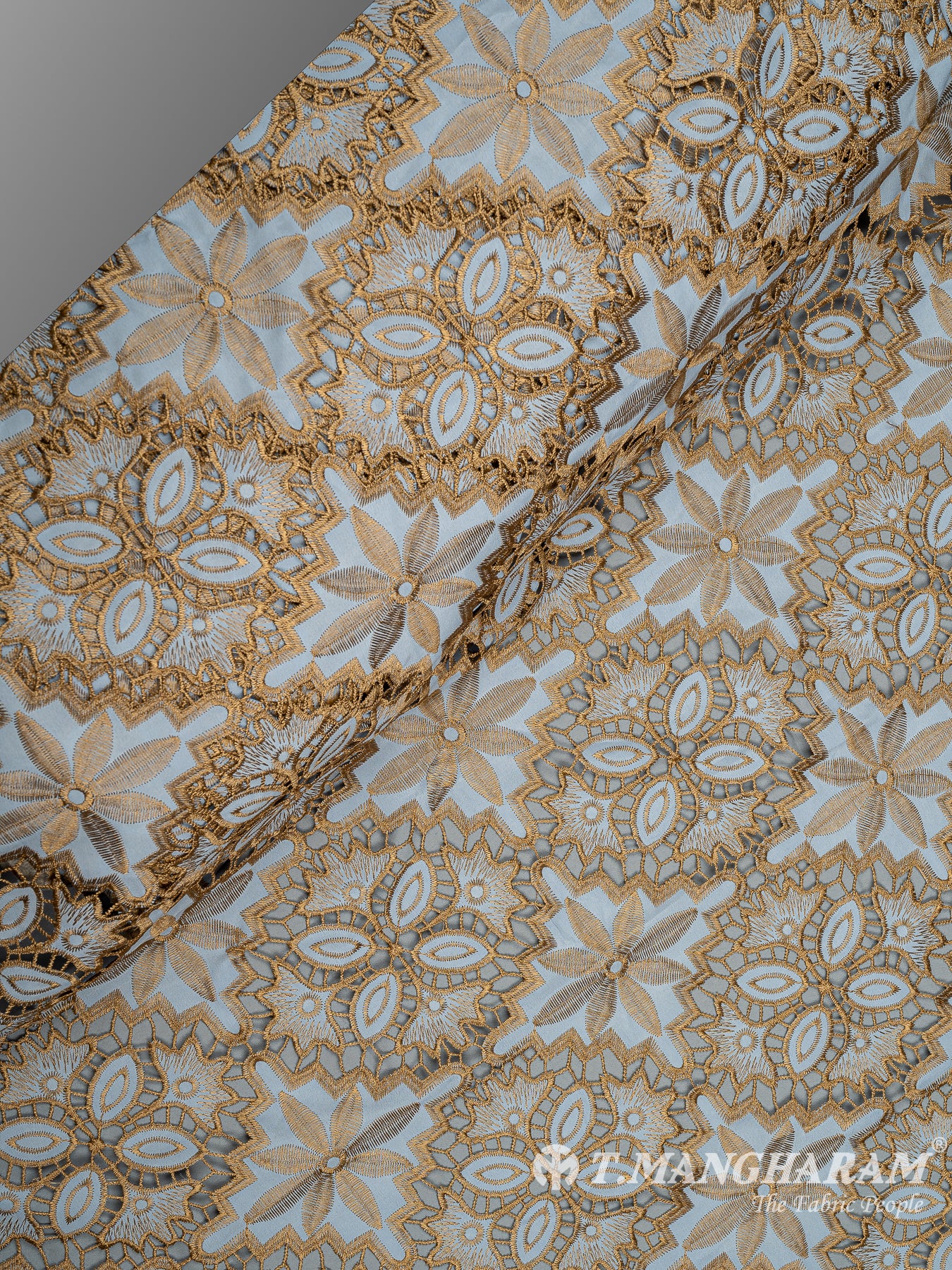 Multicolor Cotton Embroidery Fabric - EC9323 view-2