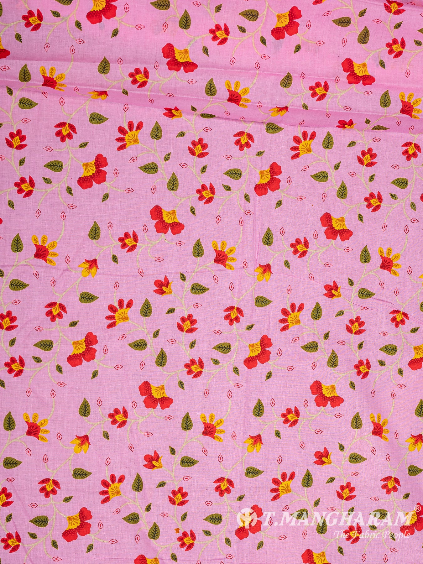 Pink Cotton Fabric - EB7432 view-3