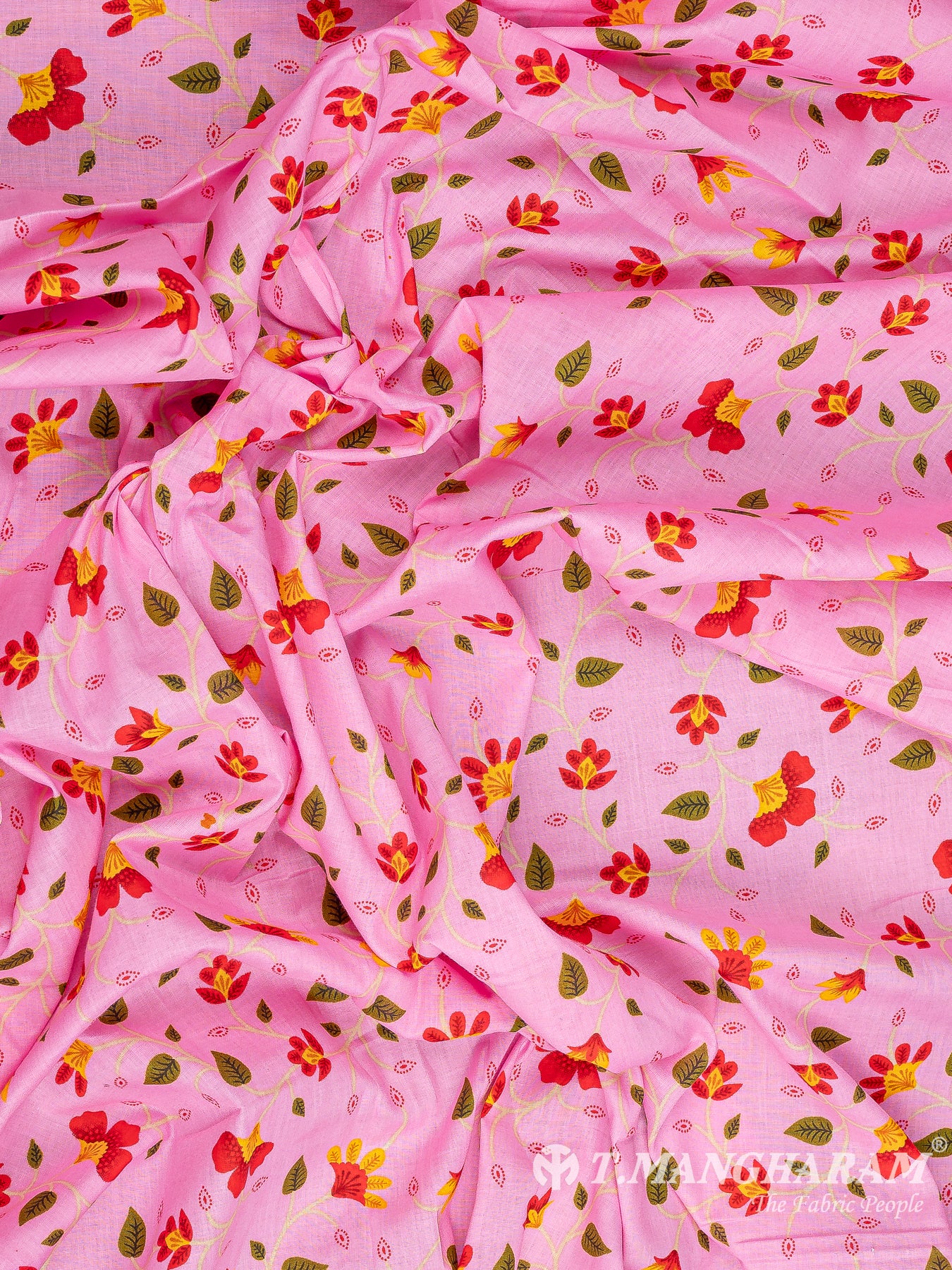 Pink Cotton Fabric - EB7432 view-4