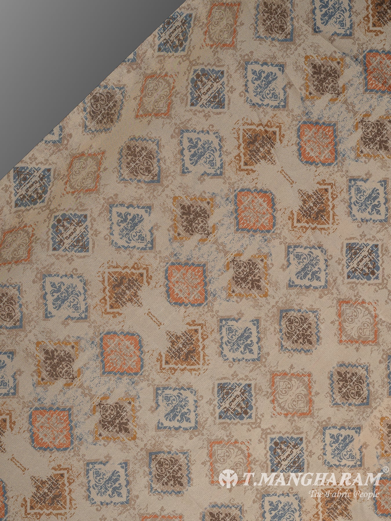 Beige Tissue Organza Fabric - EC10384 view-2