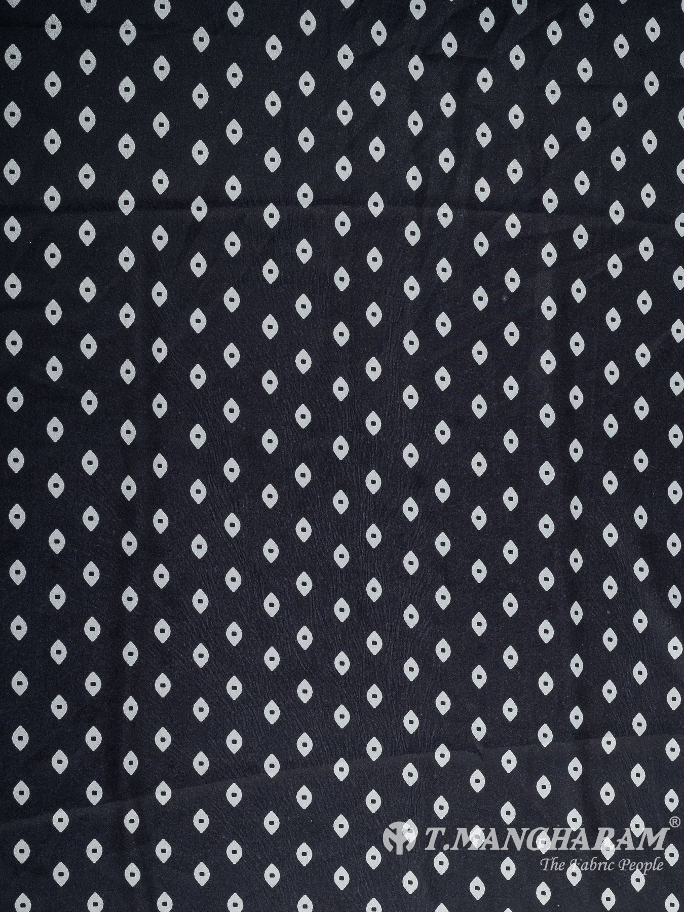Black Satin Fabric - EC10514 view-3