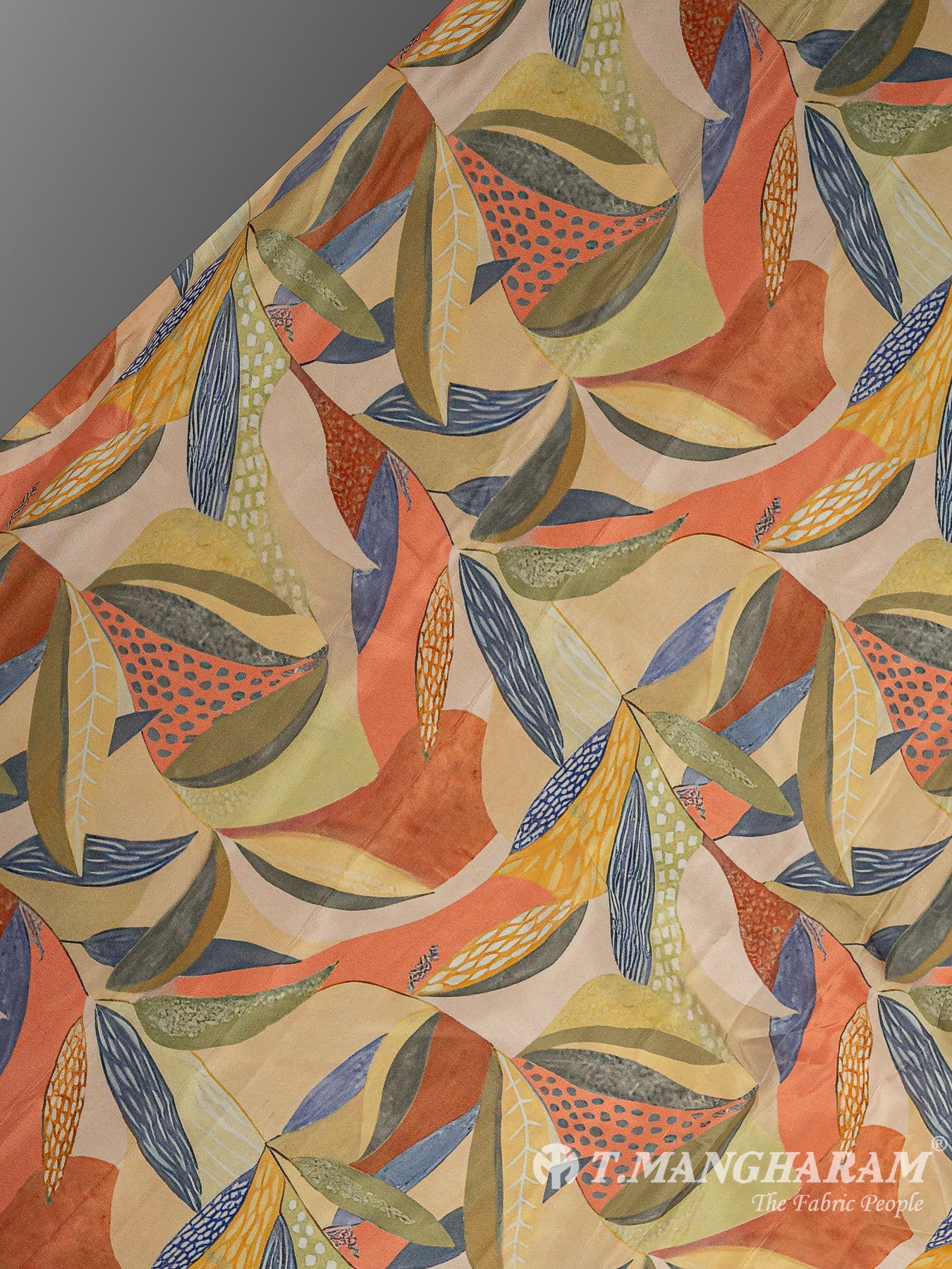 Yellow Crepe Fabric - EC10389 view-2