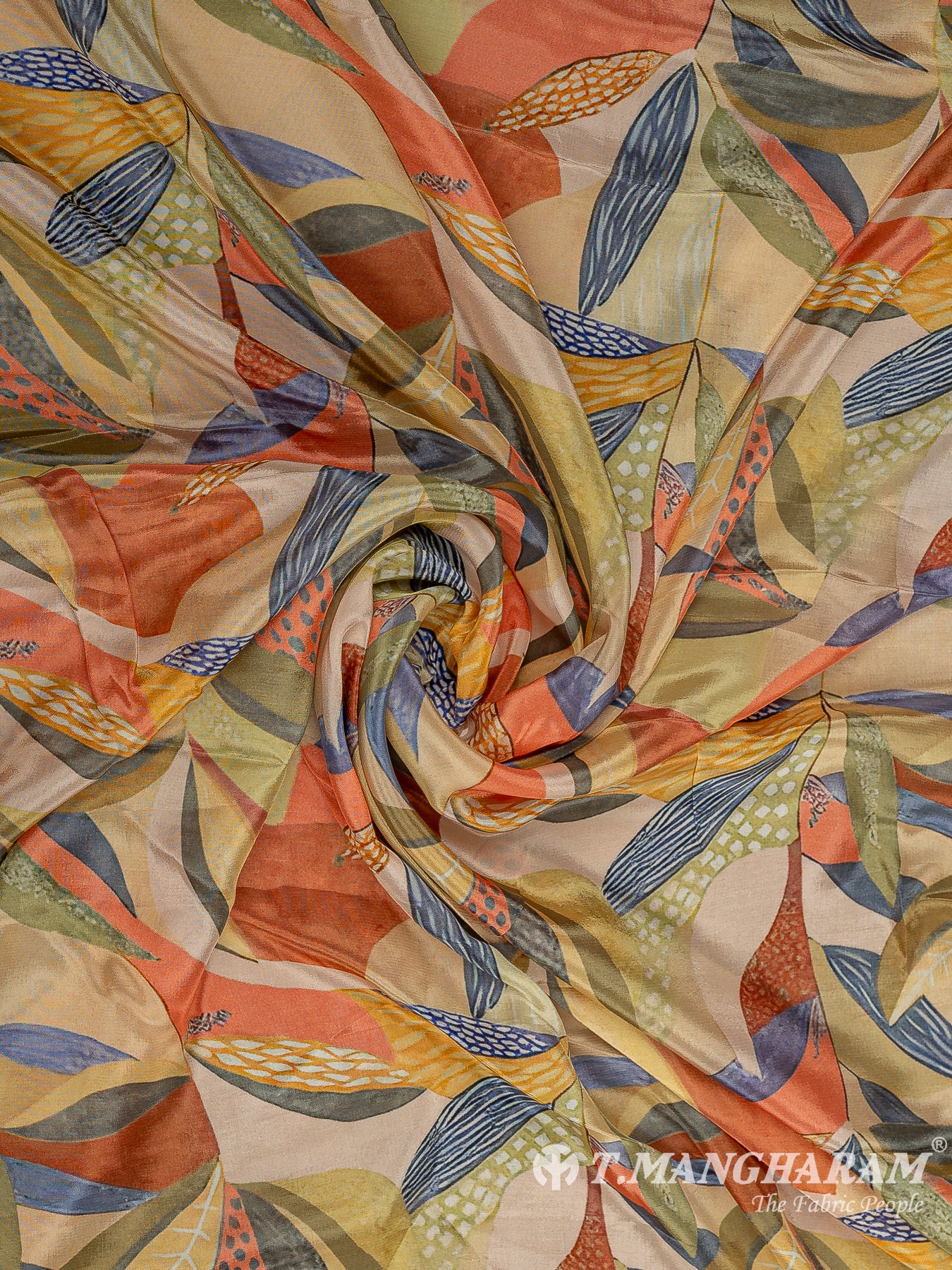Yellow Crepe Fabric - EC10389 view-1