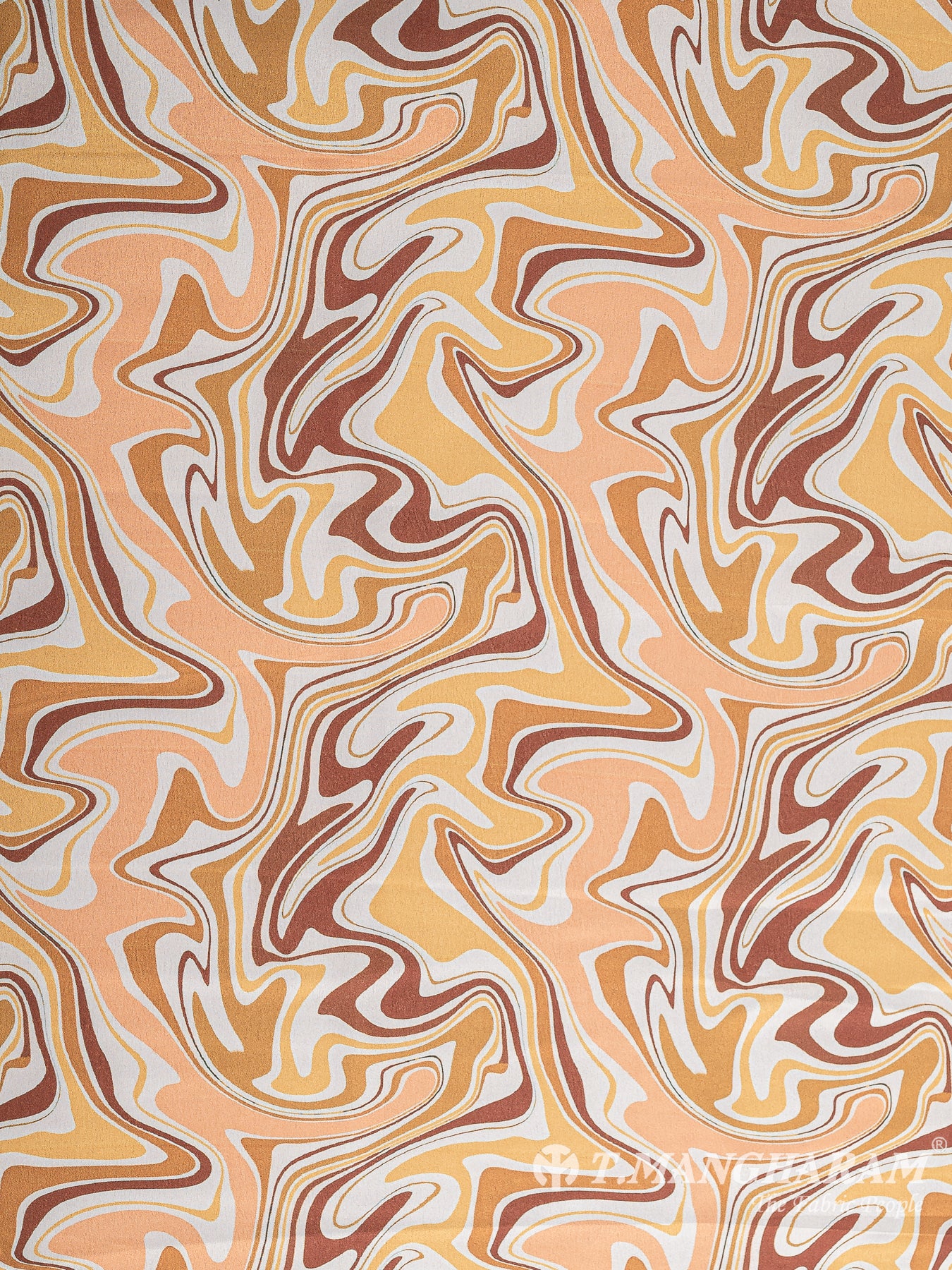 Yellow Satin Fabric - EC10509 view-3