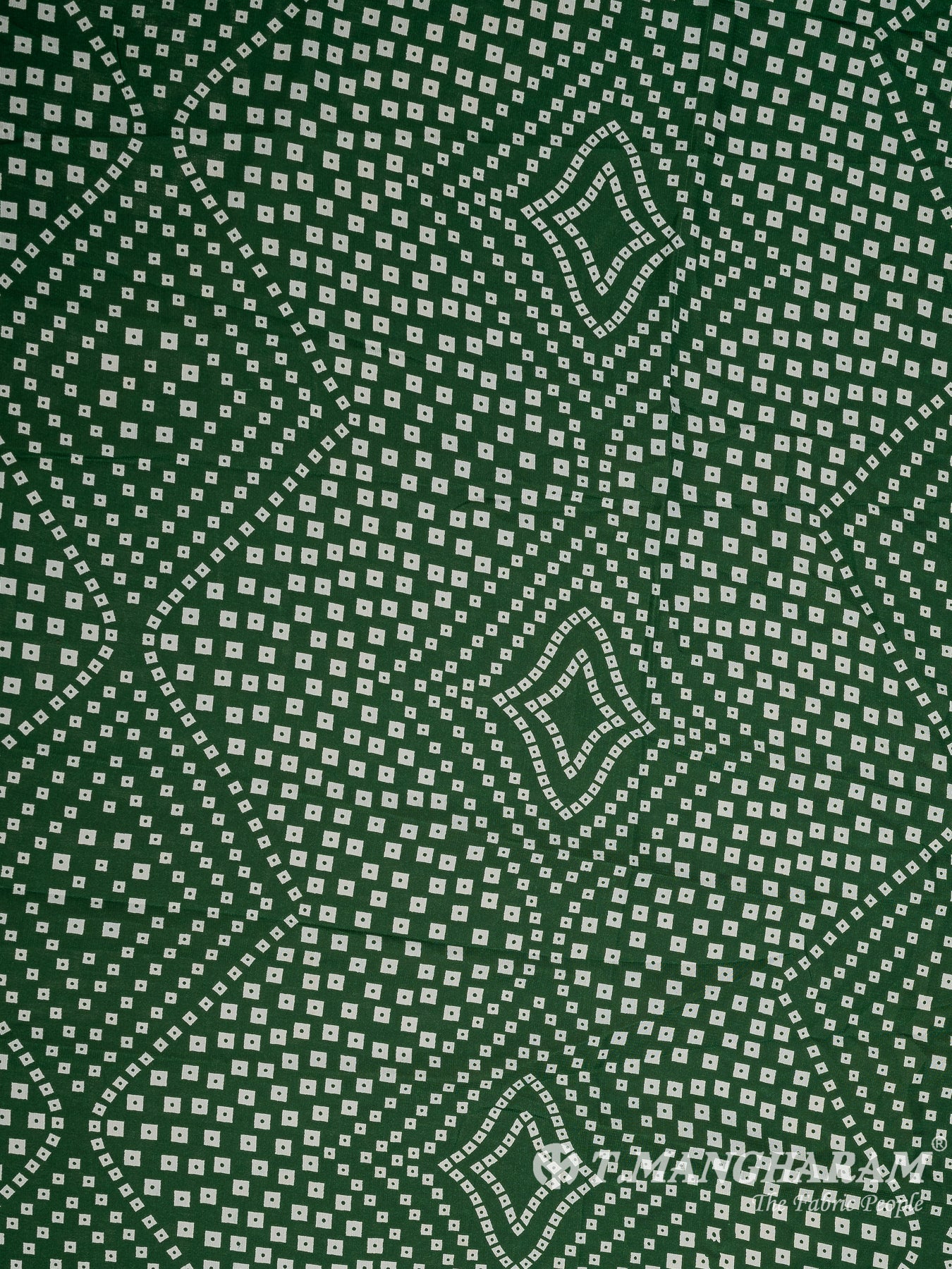 Green Crepe Fabric - EA3107 view-3