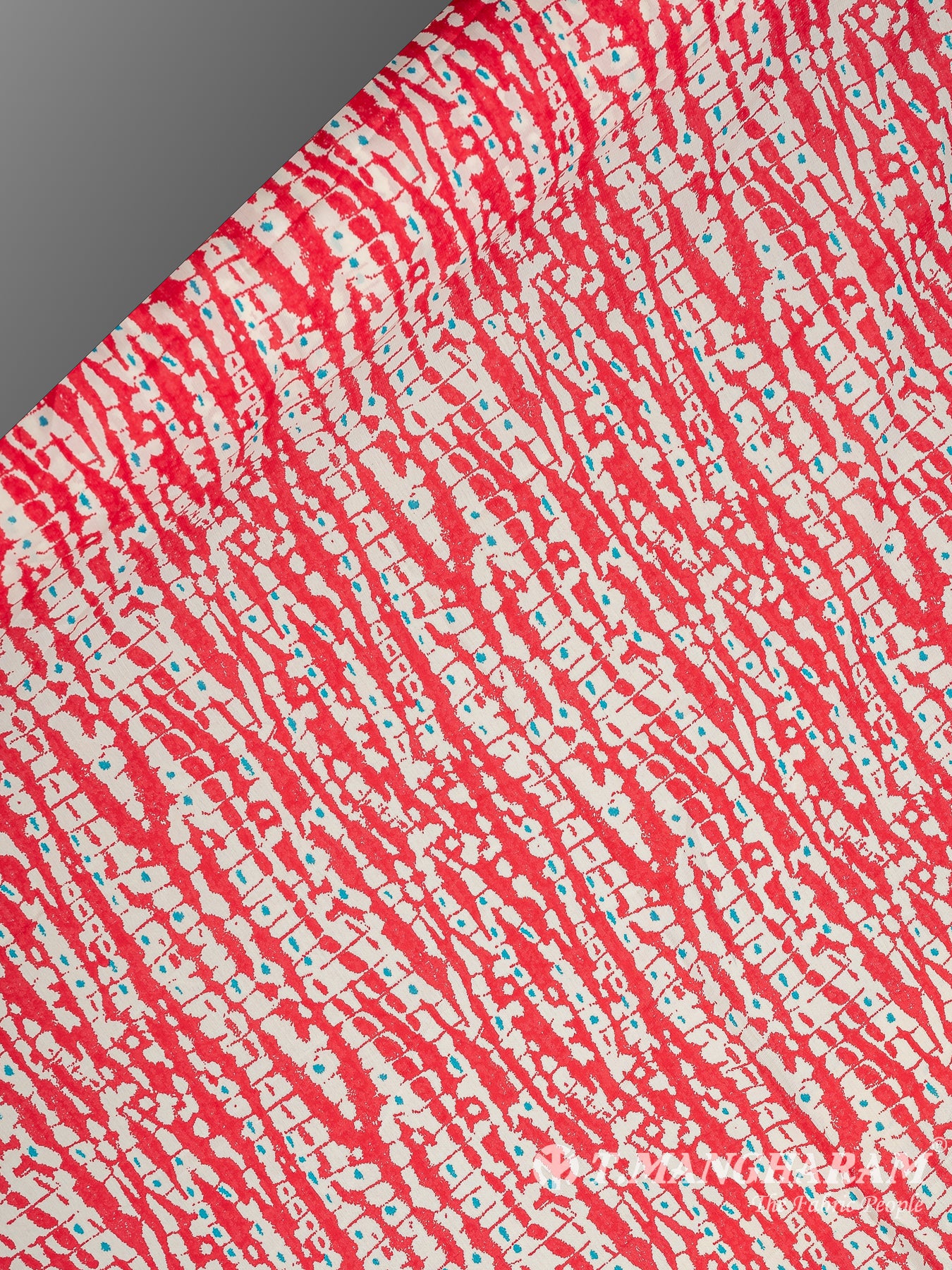 Red Crepe Fabric - EA3114 view-2