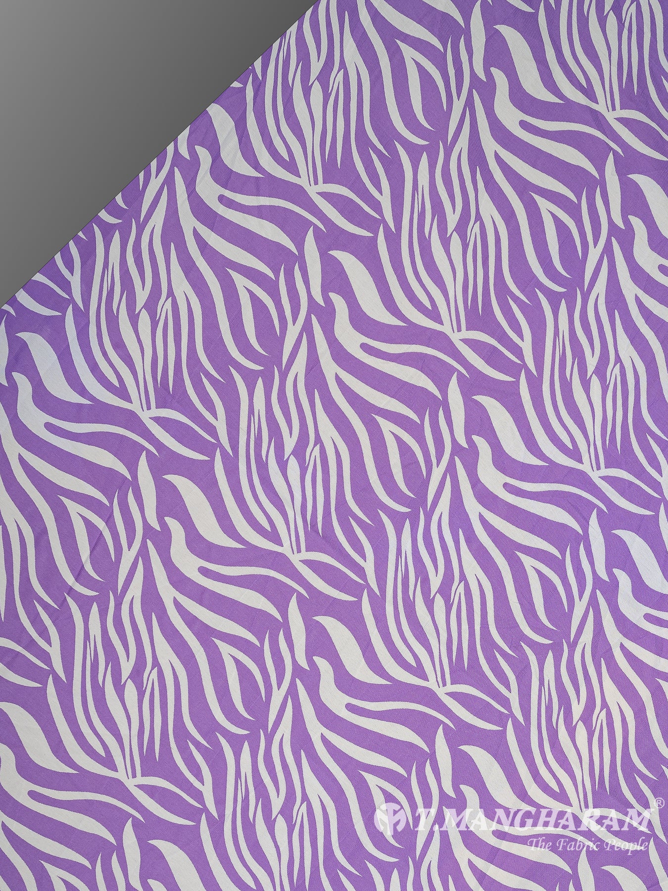 Purple Crepe Fabric - EA3110 view-2