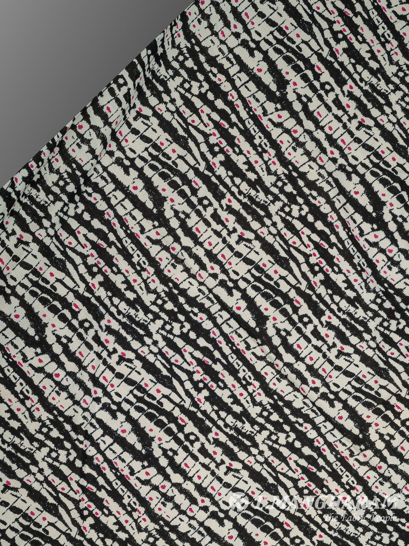 Black Crepe Fabric - EA3113 view-2
