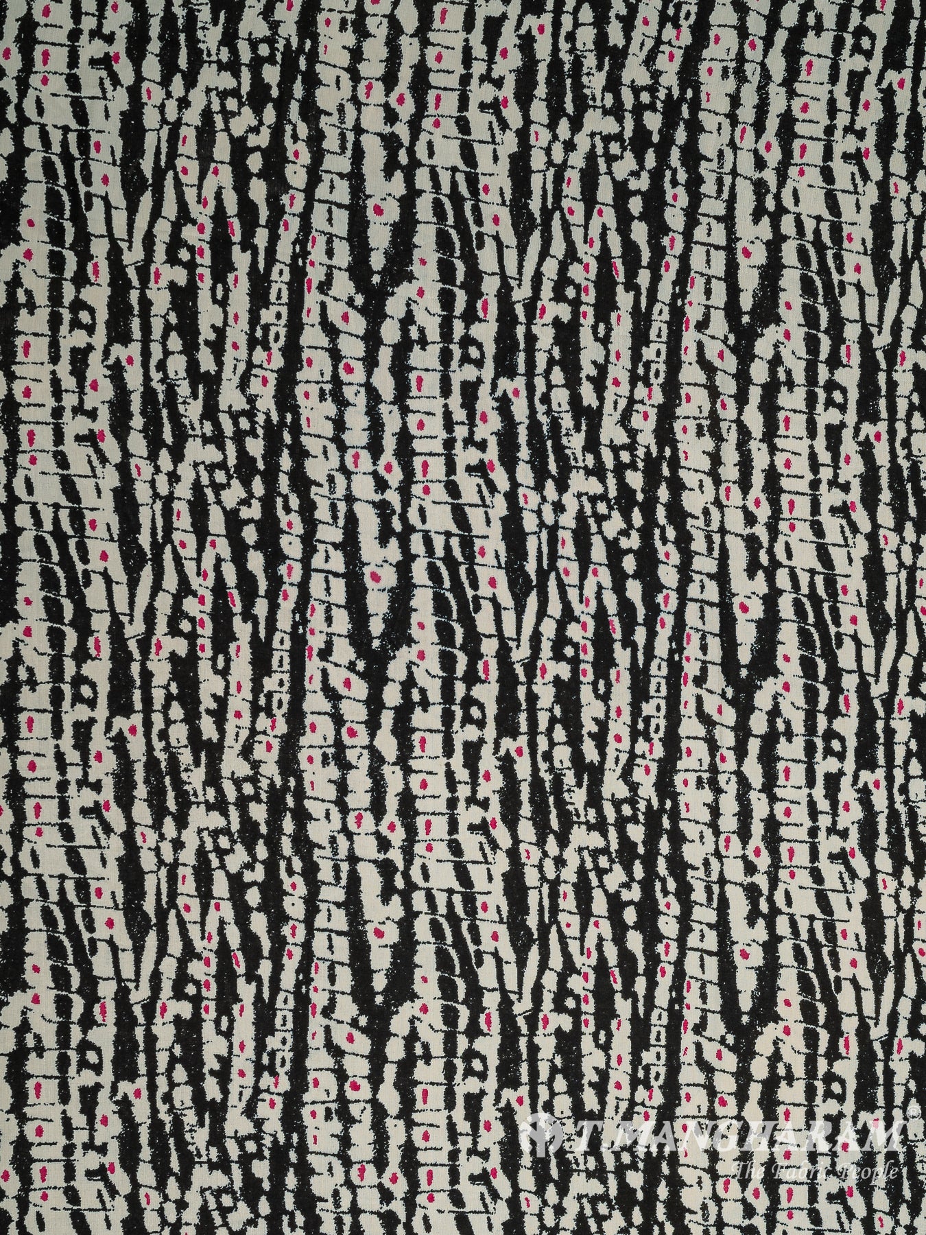 Black Crepe Fabric - EA3113 view-3