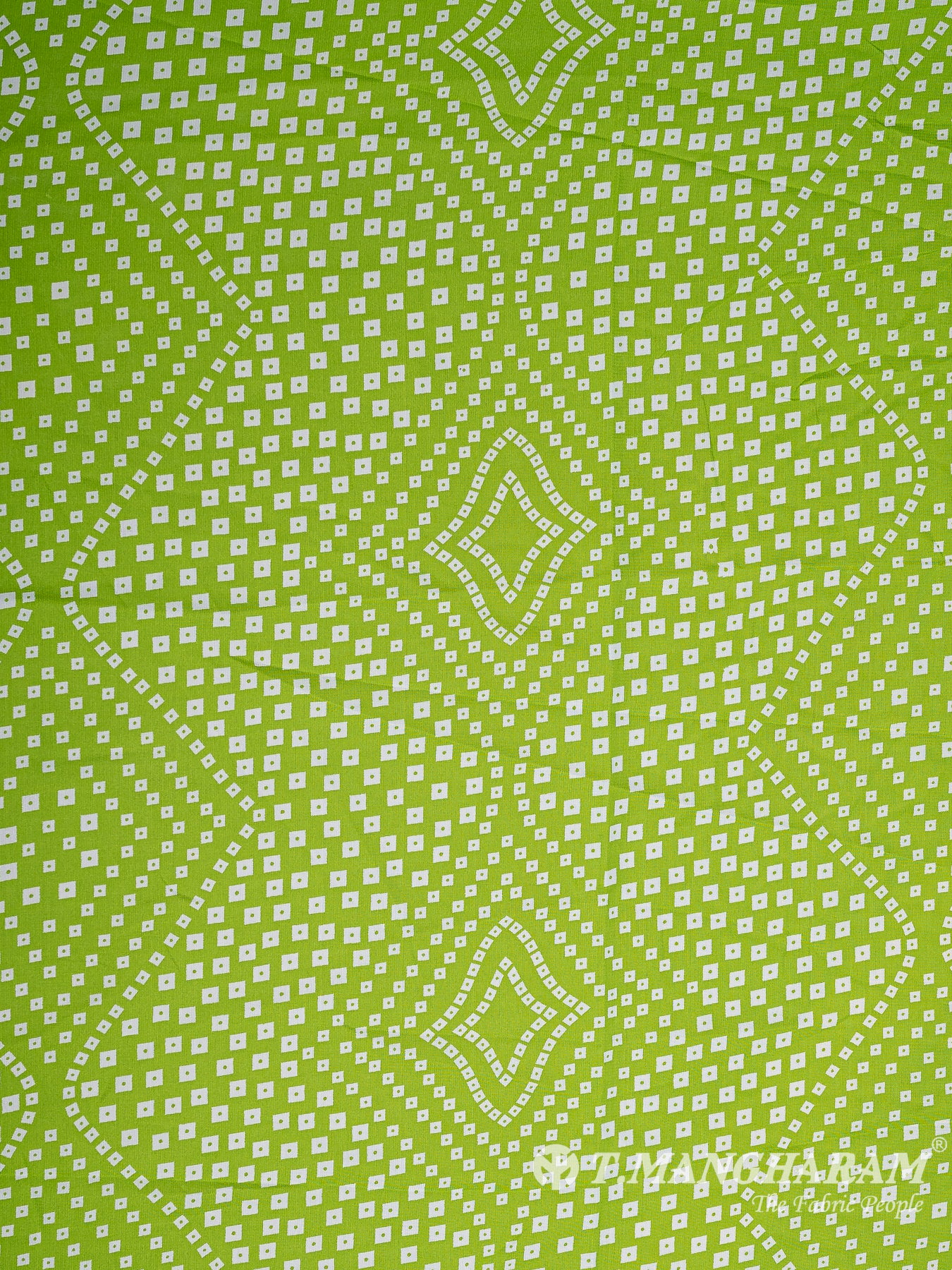 Green Crepe Fabric - EA3108 view-3