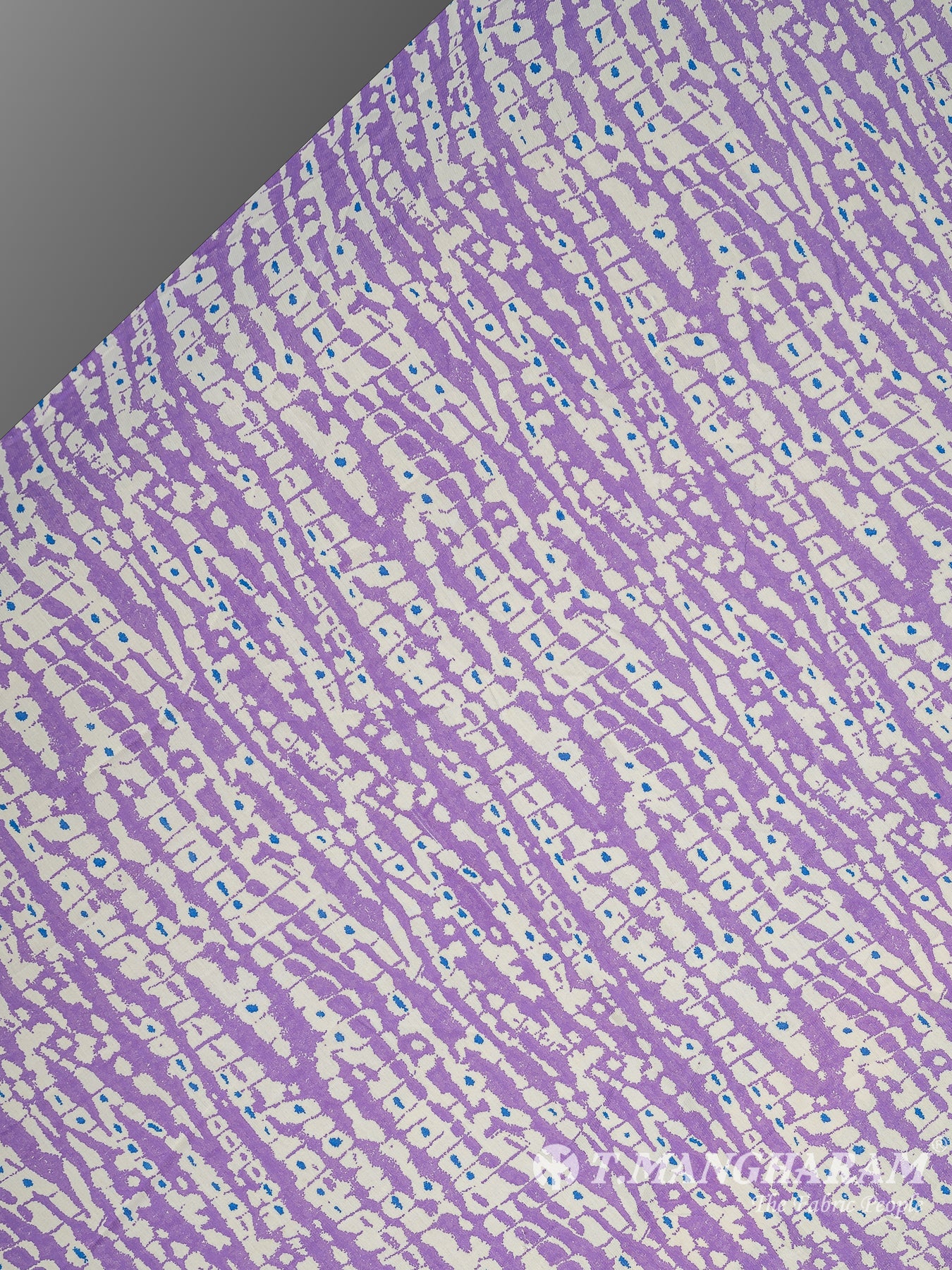 Purple Crepe Fabric - EA3115