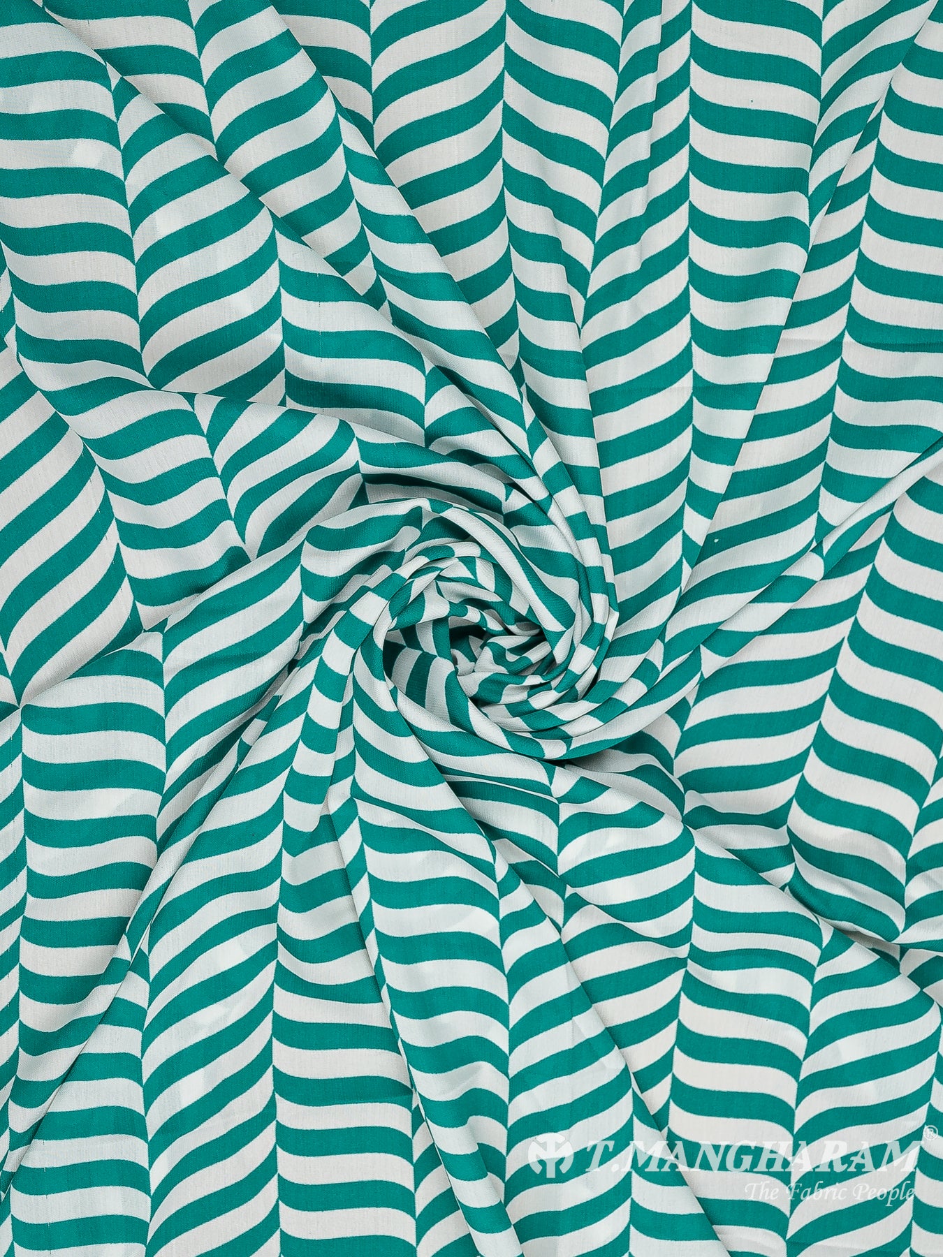 White Crepe Fabric - EB7592 view-1