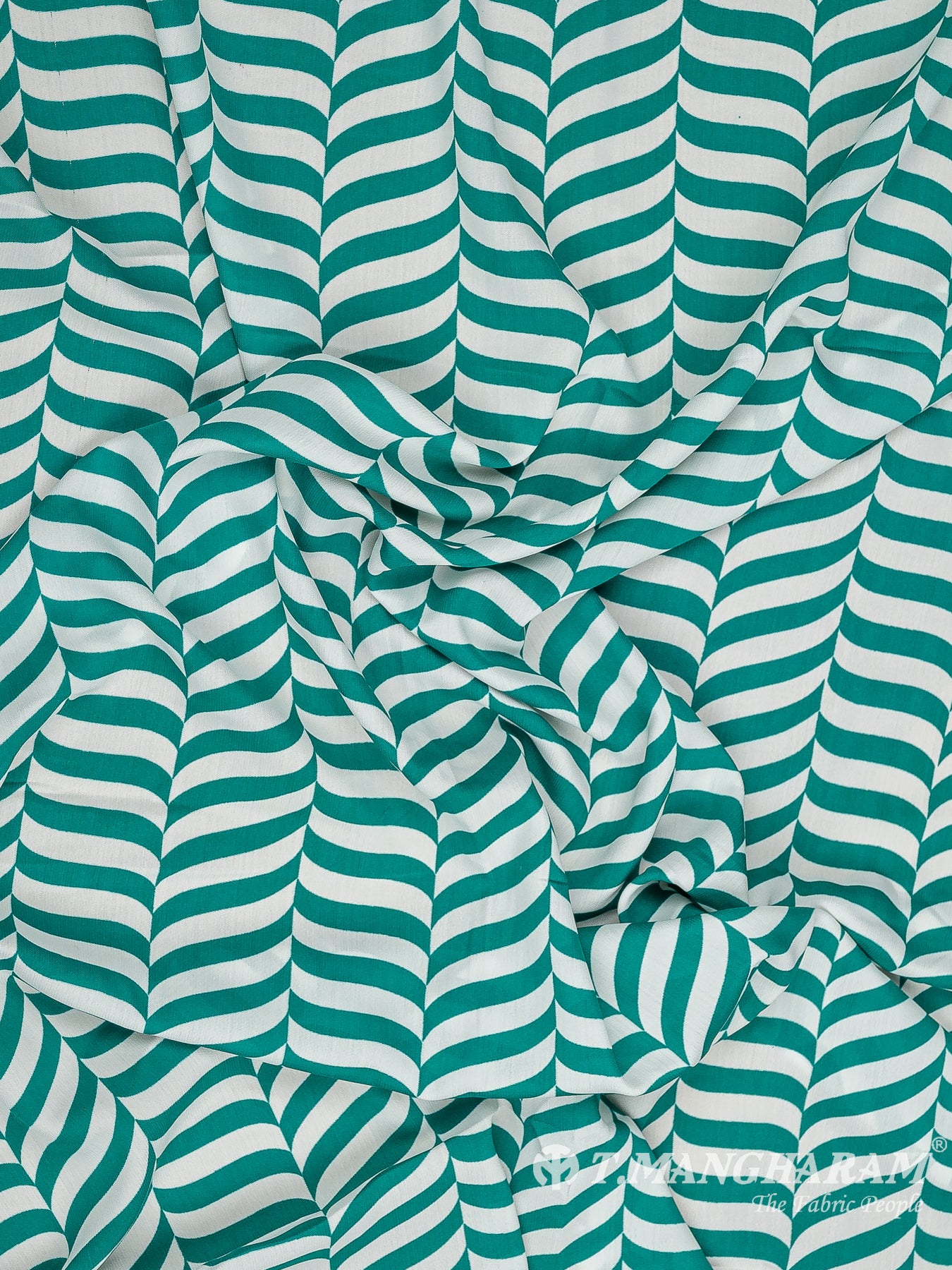 White Crepe Fabric - EB7592 view-4