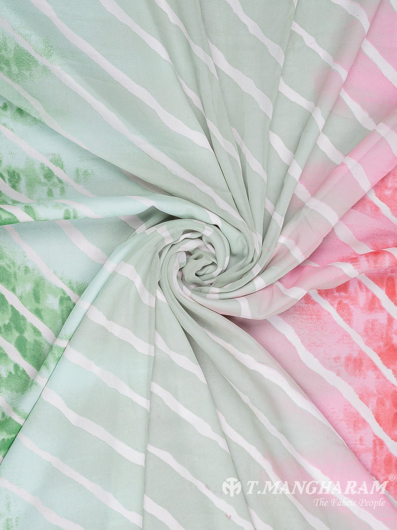 Multicolor Crepe Fabric - EA3131 view-1