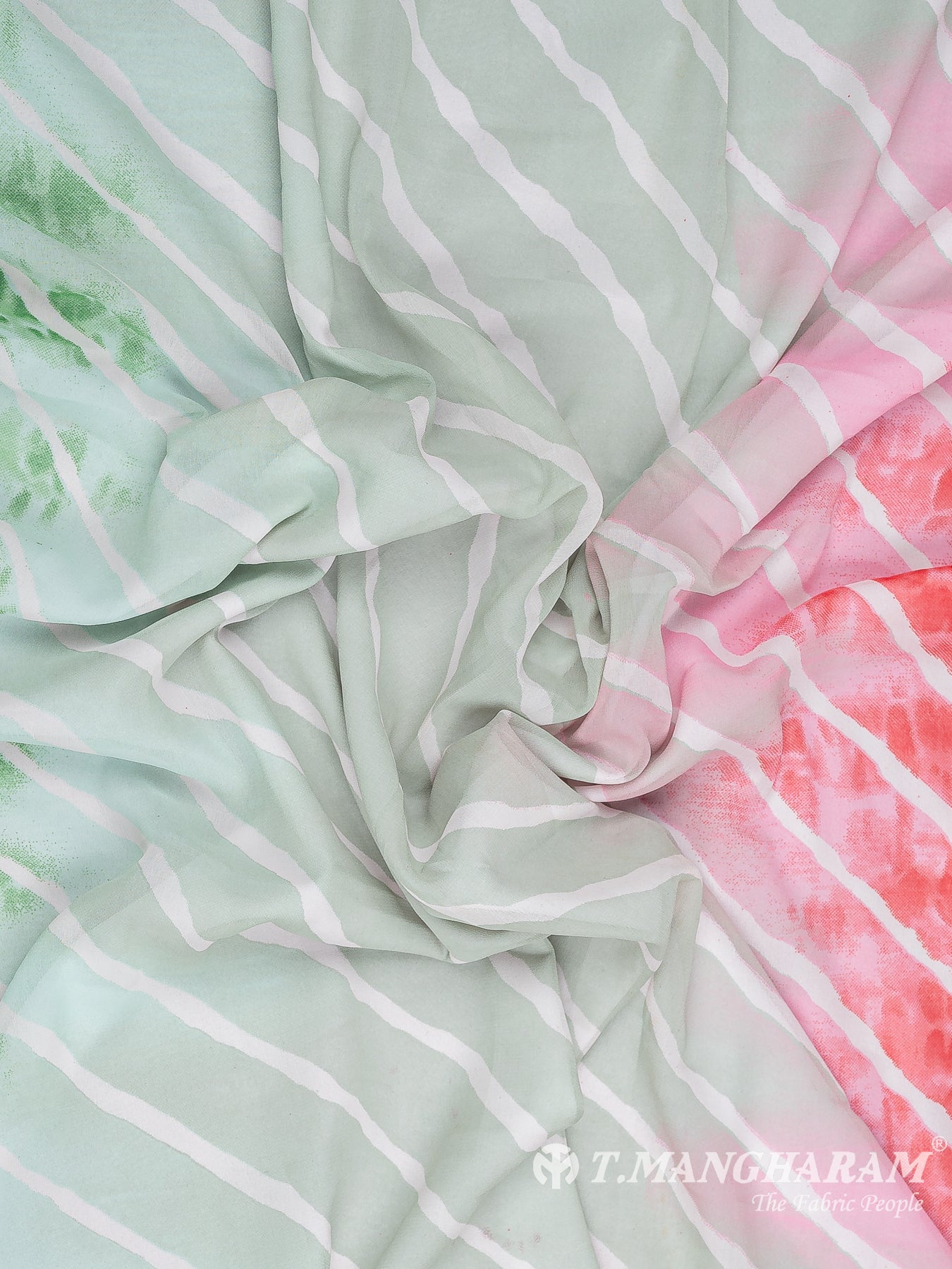Multicolor Crepe Fabric - EA3131 view-4