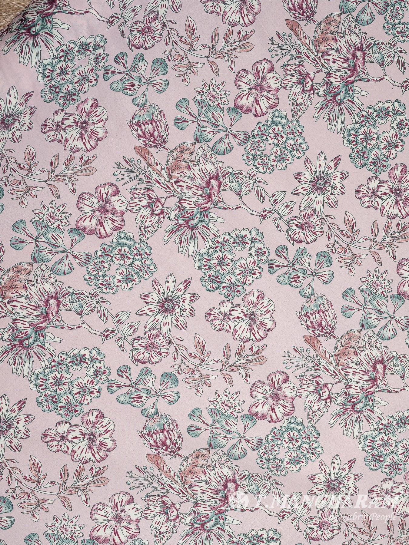 Violet Crepe Fabric - EC10459
