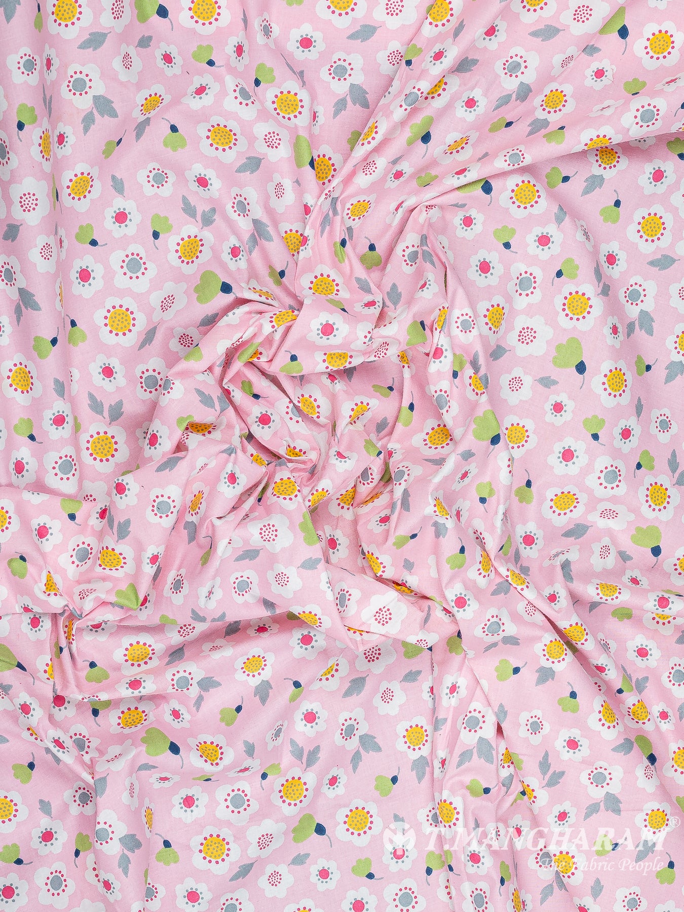 Pink Cotton Fabric - EC10428 view-4