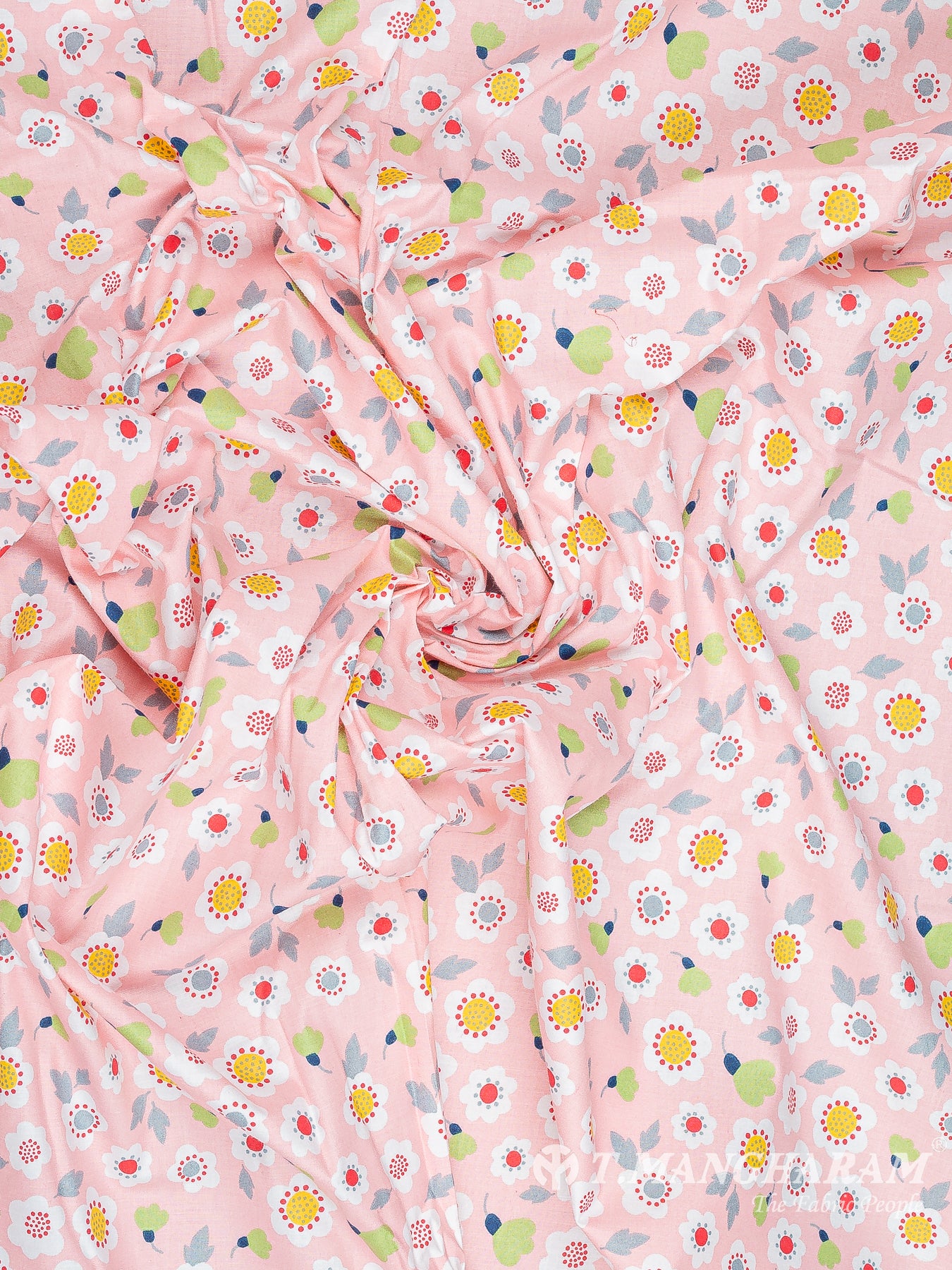 Pink Cotton Fabric - EC10420 view-4