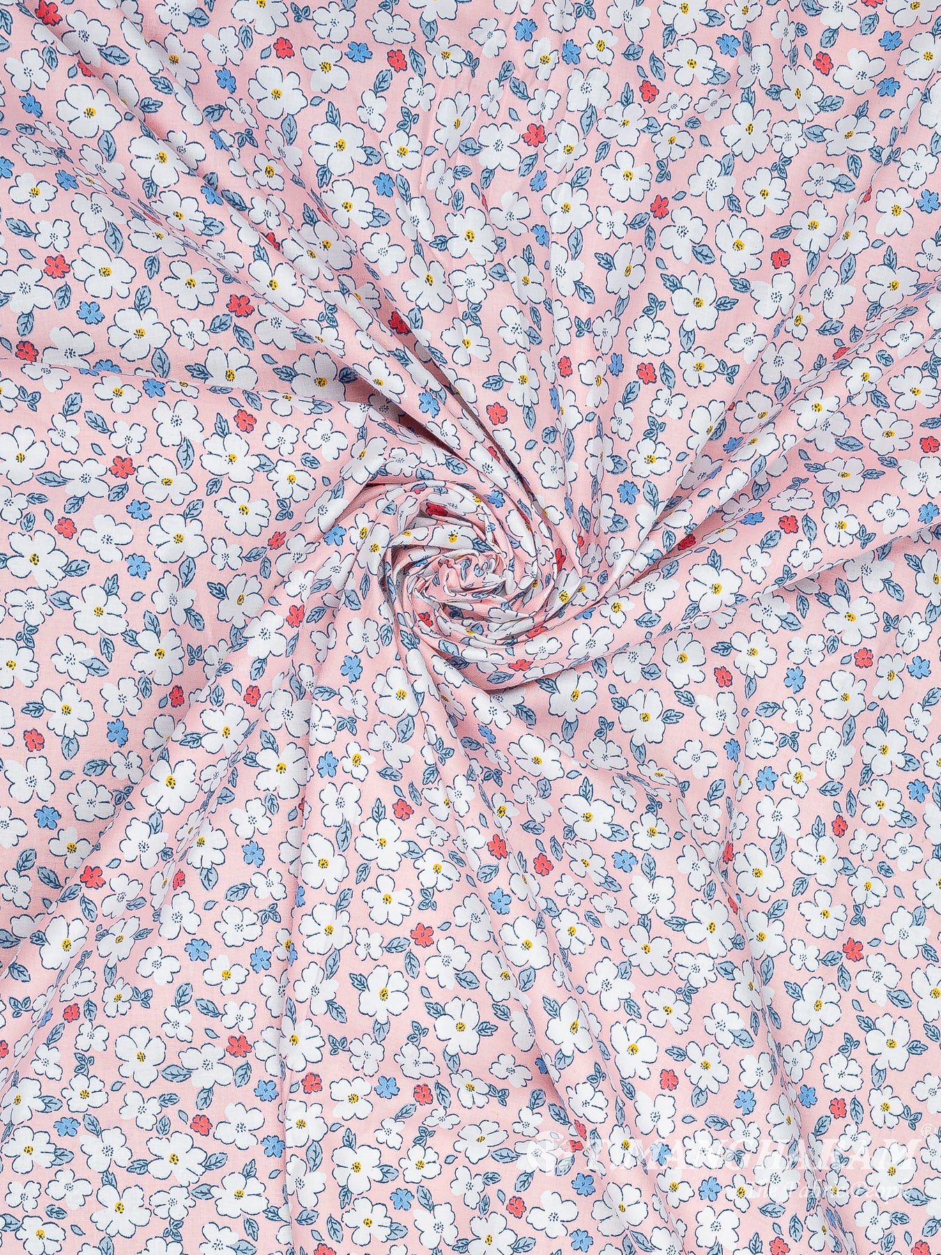 Pink Cotton Fabric - EC10429 view-1