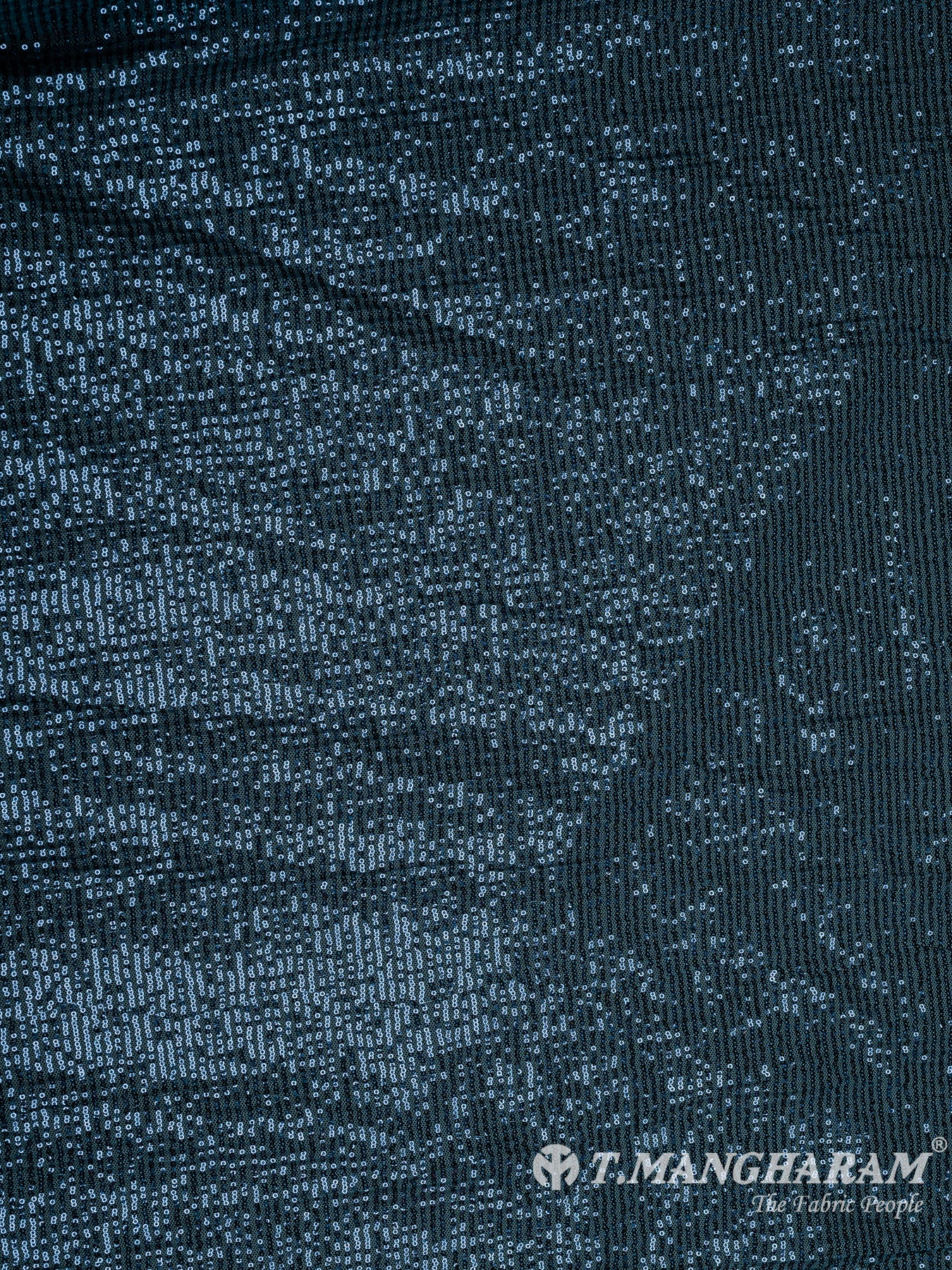Green Sequin Net Fabric - EB7637 view-3