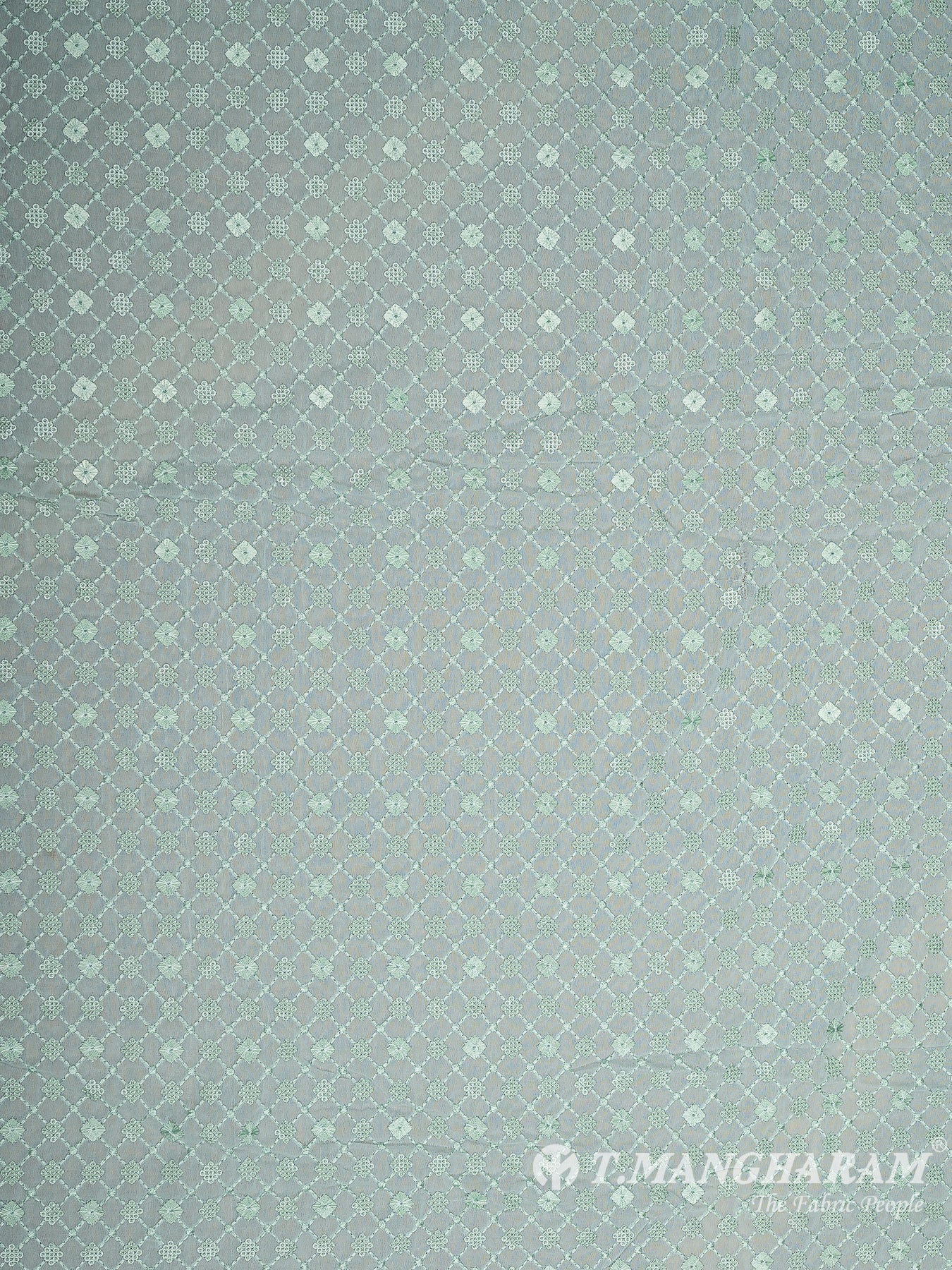 Green Georgette Fabric - EA3280