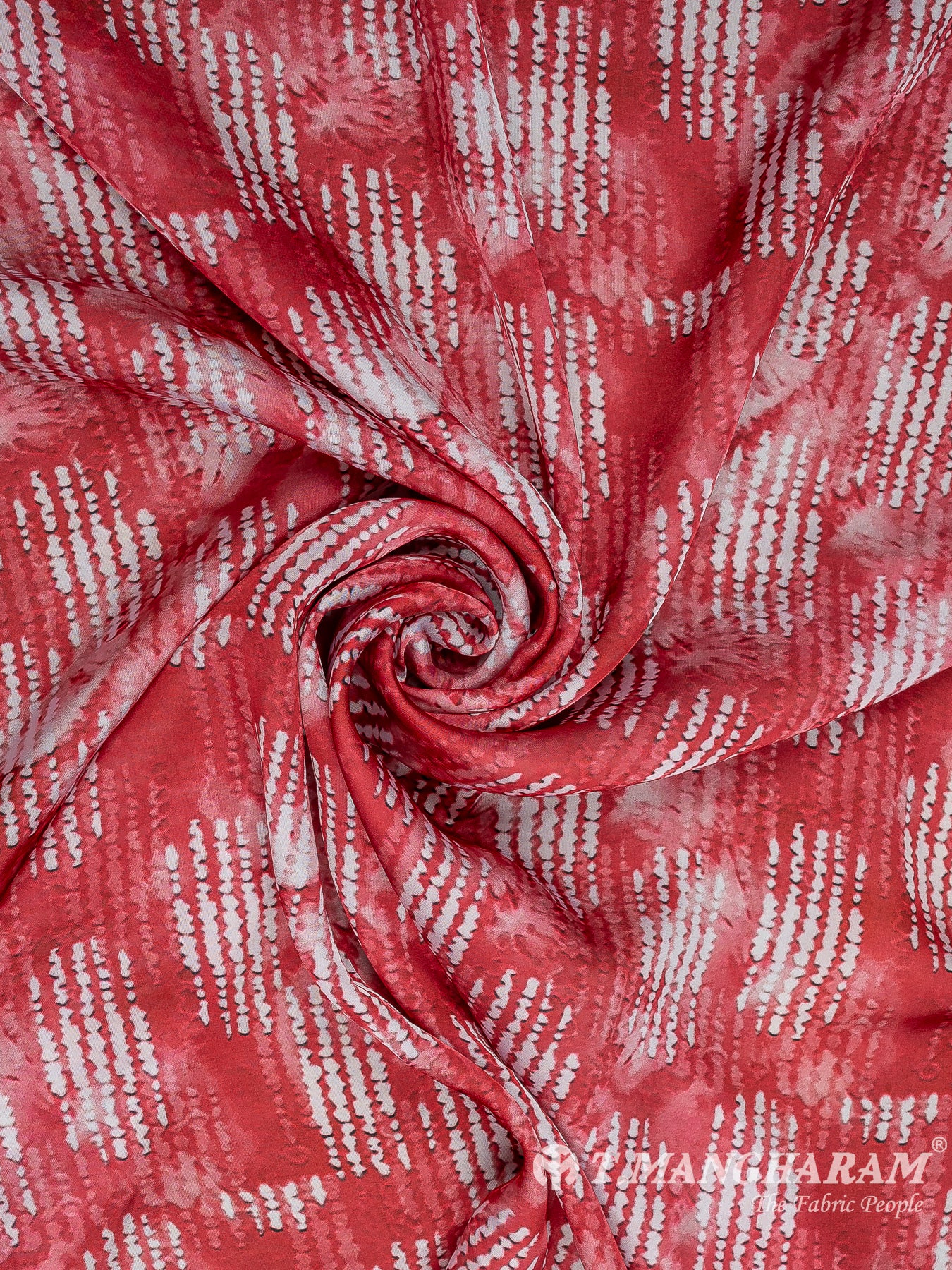 Maroon Satin Fabric - EC10673