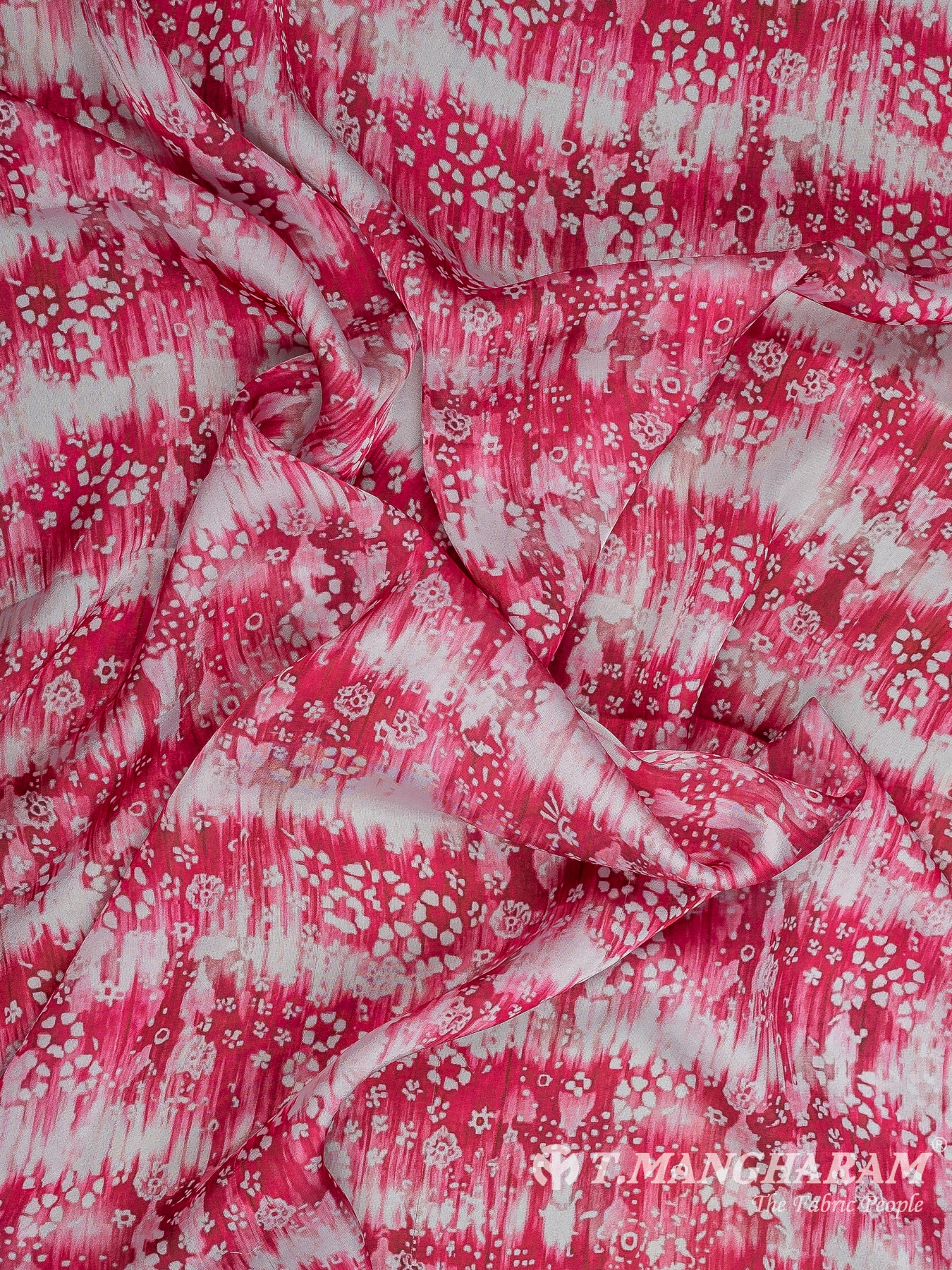 Pink Crepe Fabric - EC10678