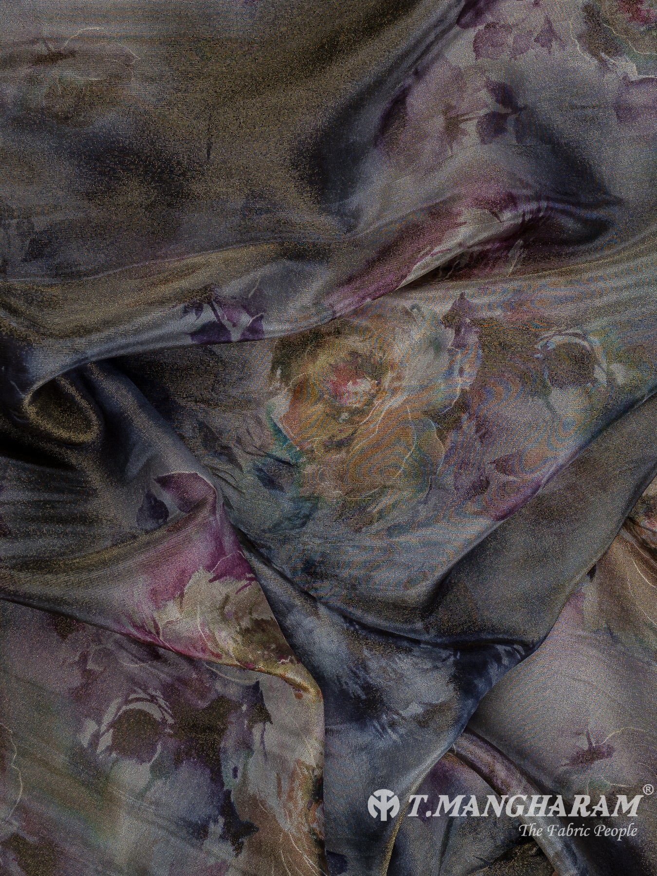 Grey Tissue Fabric - EB8209
