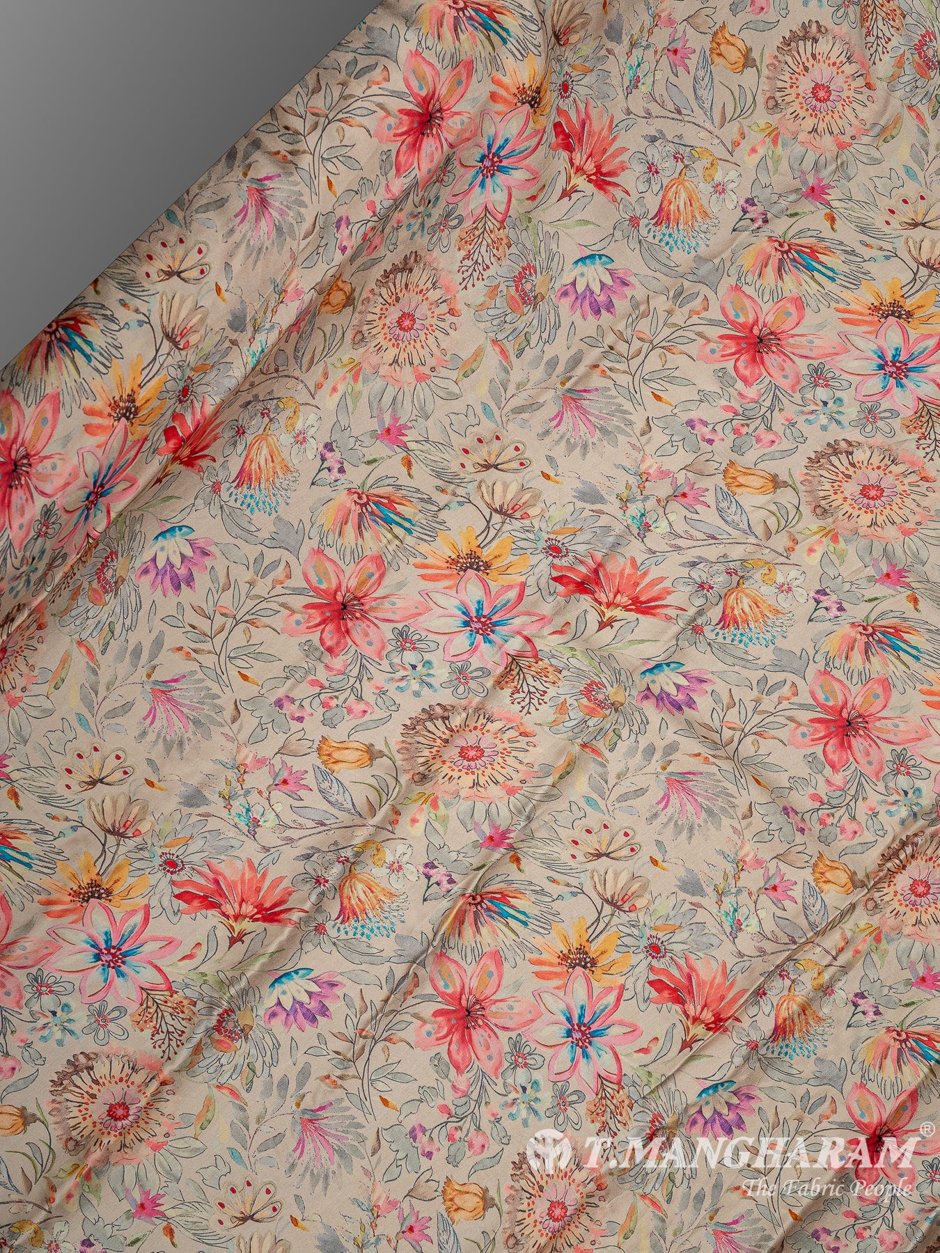 Peach Satin Fabric - EA3439