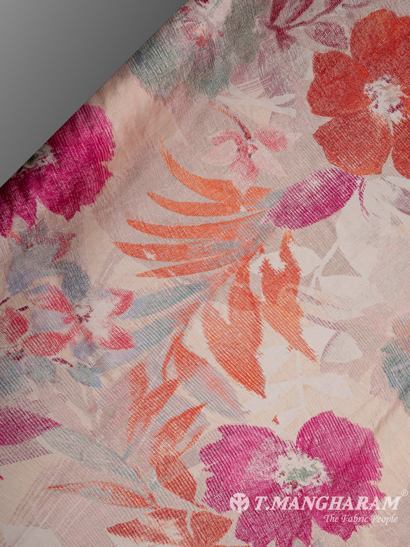 Peach Satin Fabric - EA3431