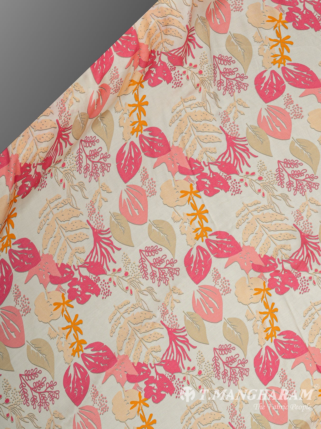 Cream Satin Fabric - EA3430