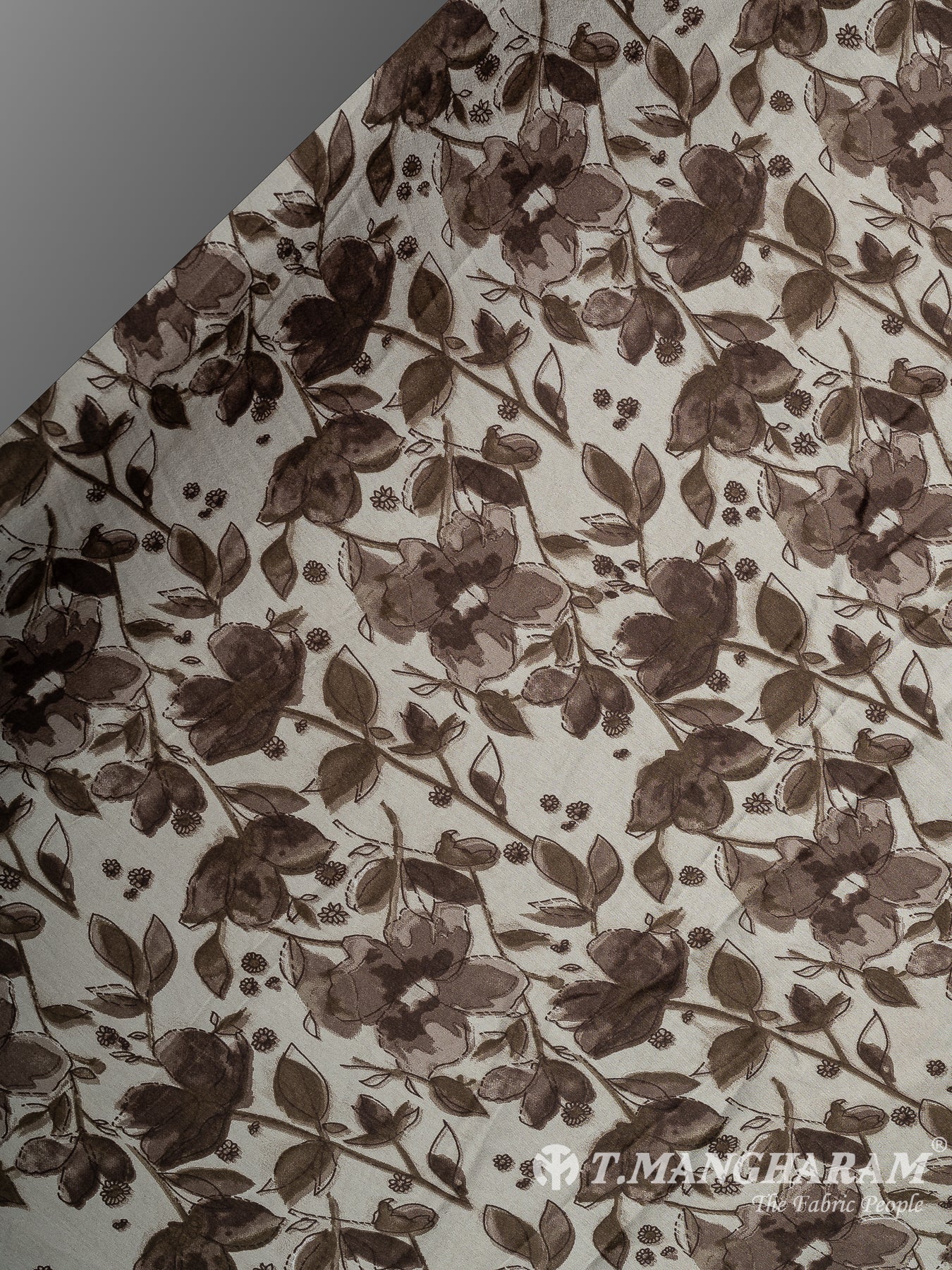 Brown Satin Fabric - EB8289