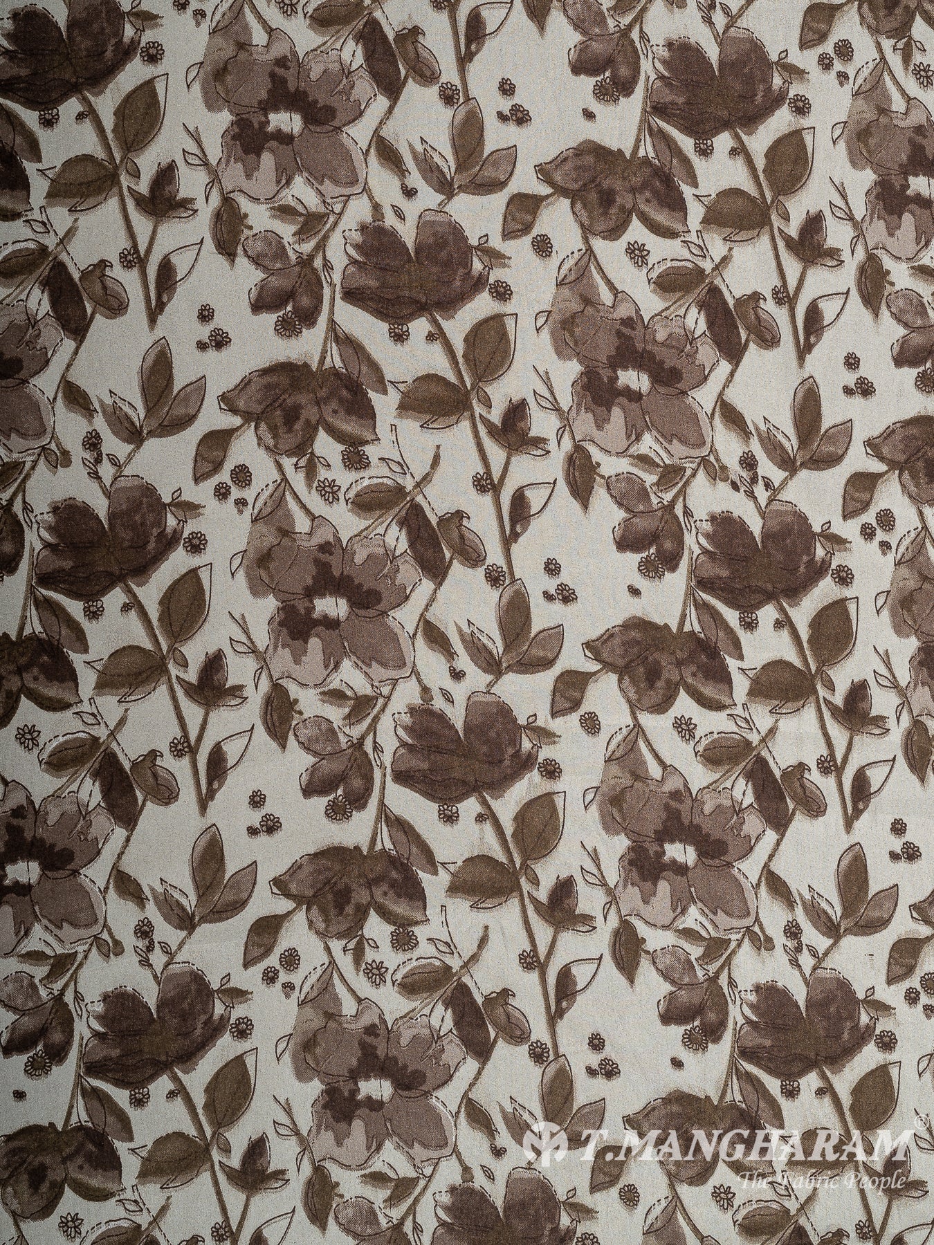 Brown Satin Fabric - EB8289