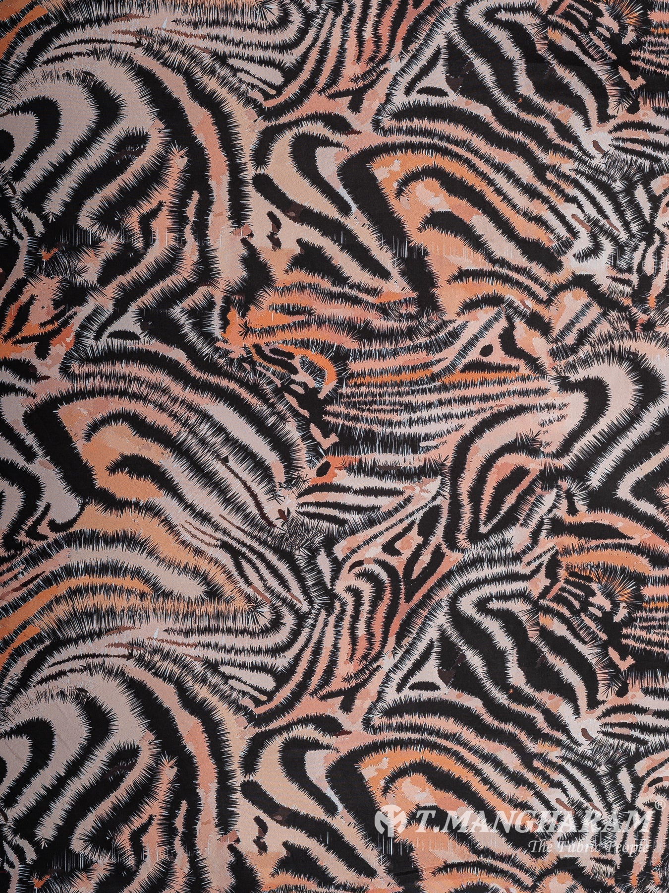 Brown Crepe Fabric - EB8514
