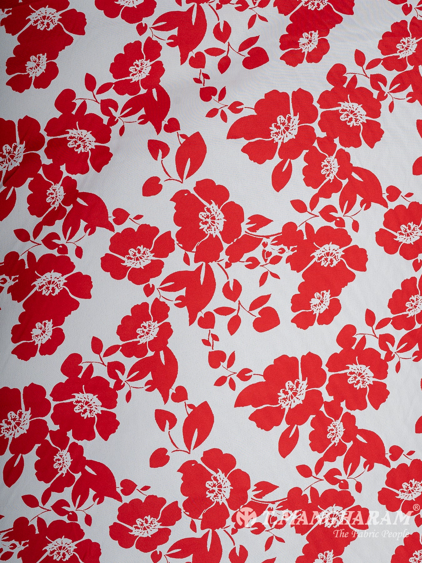 White Crepe Fabric - EB8507