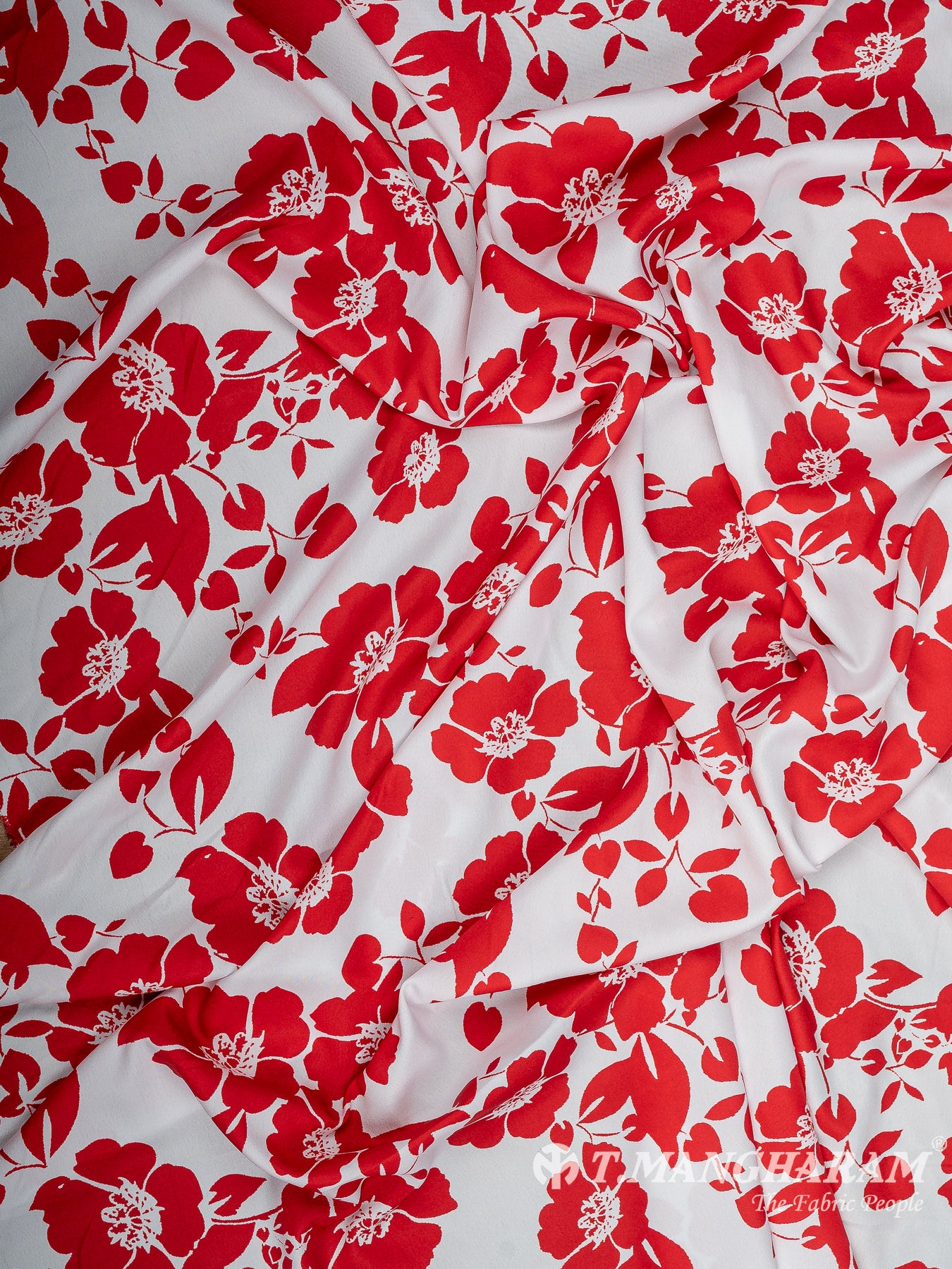 White Crepe Fabric - EB8507