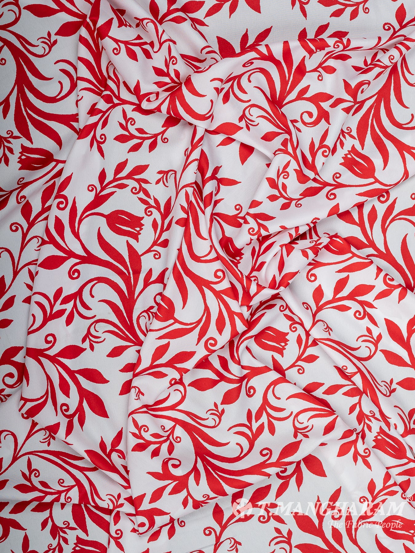 White Crepe Fabric - EB8496