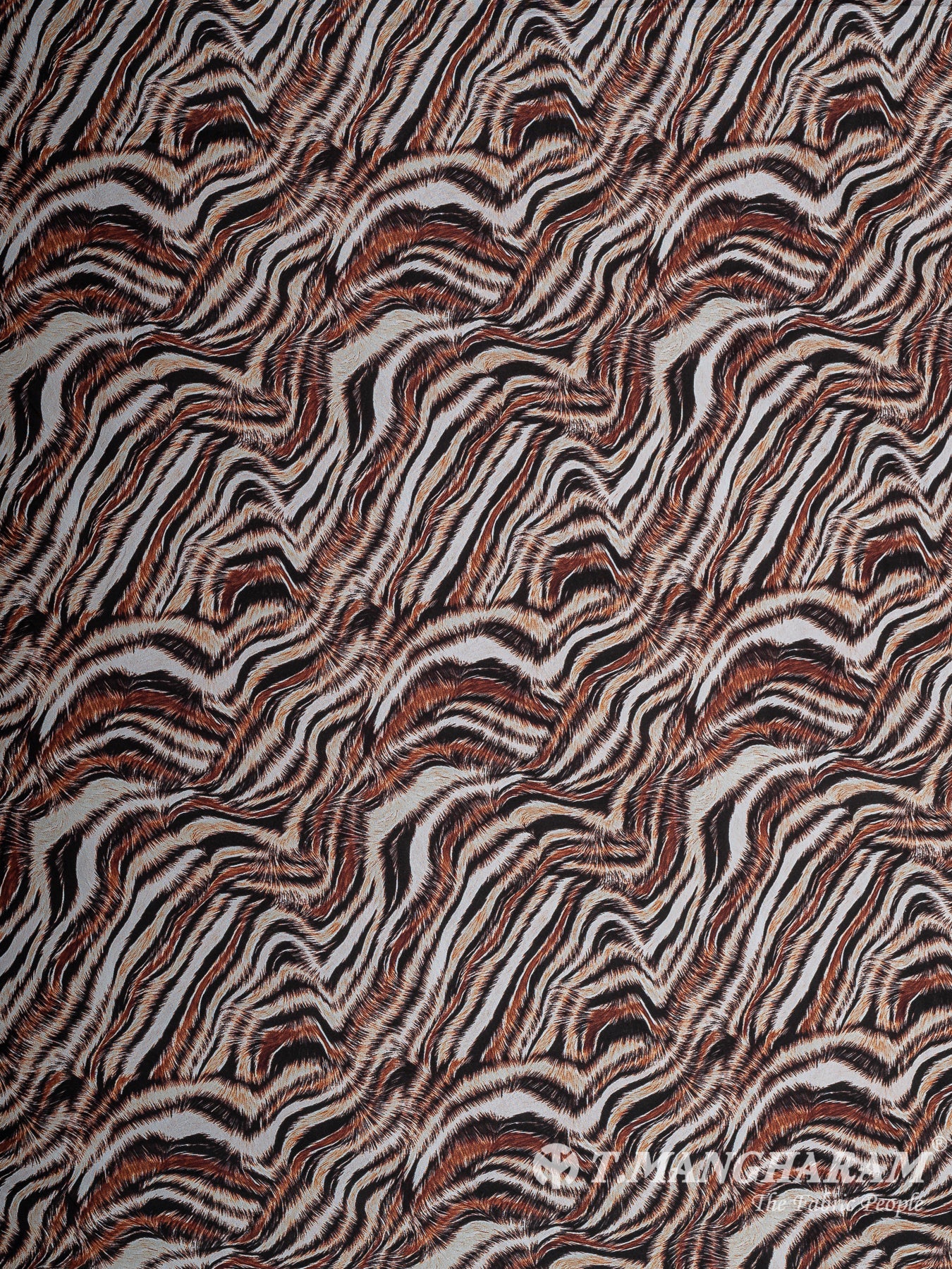 Brown Crepe Fabric - EB8520