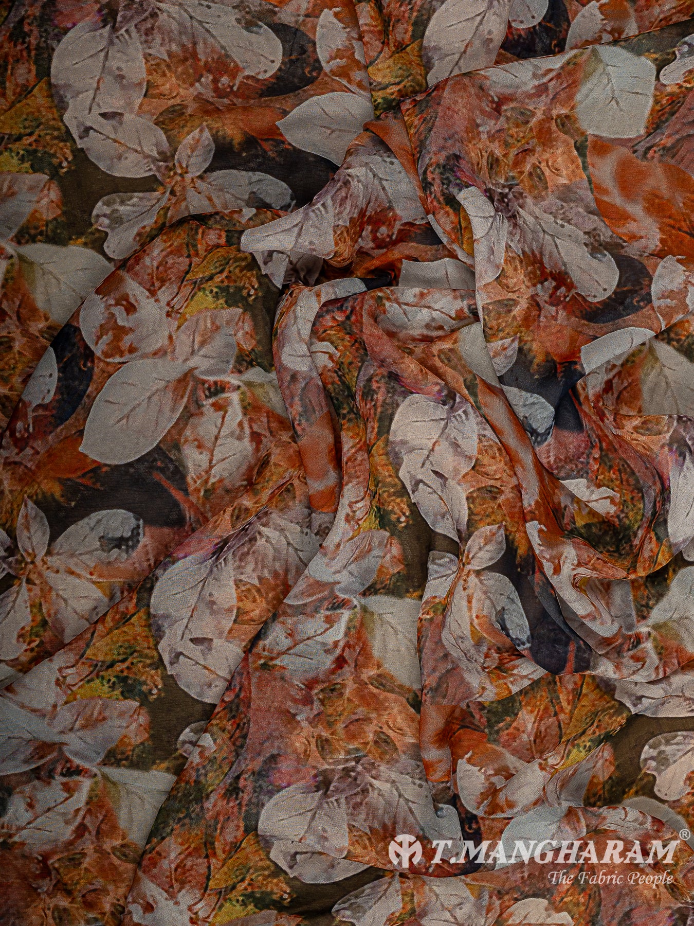Black Georgette Fabric - EB8420