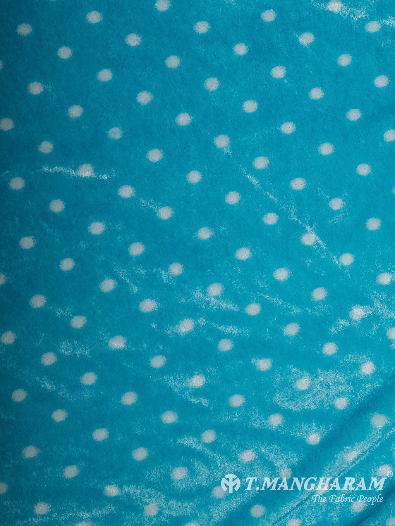 Blue Fur Fabric - EC11541