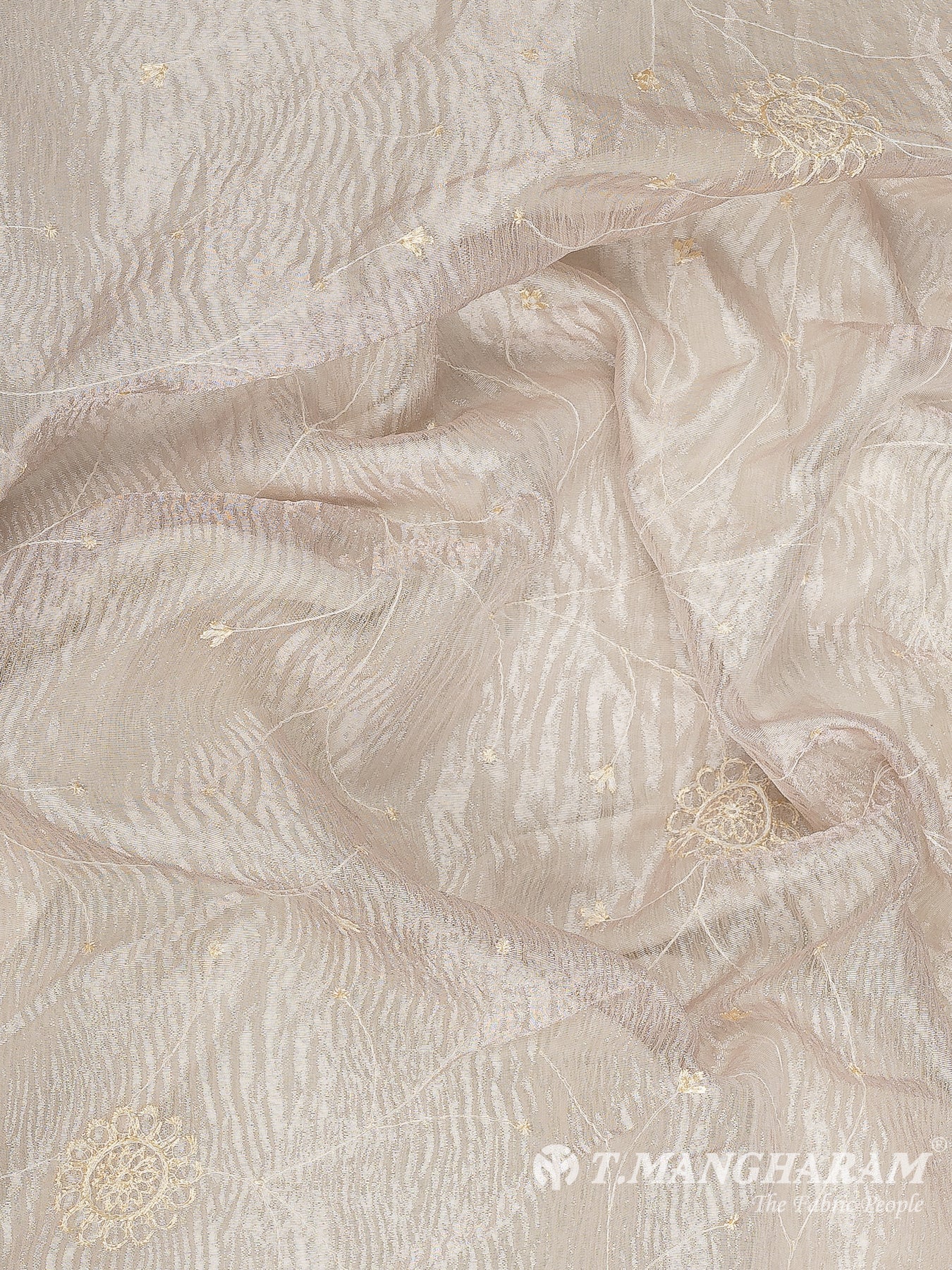 Violet Crushed Tissue Fabric - EB8683