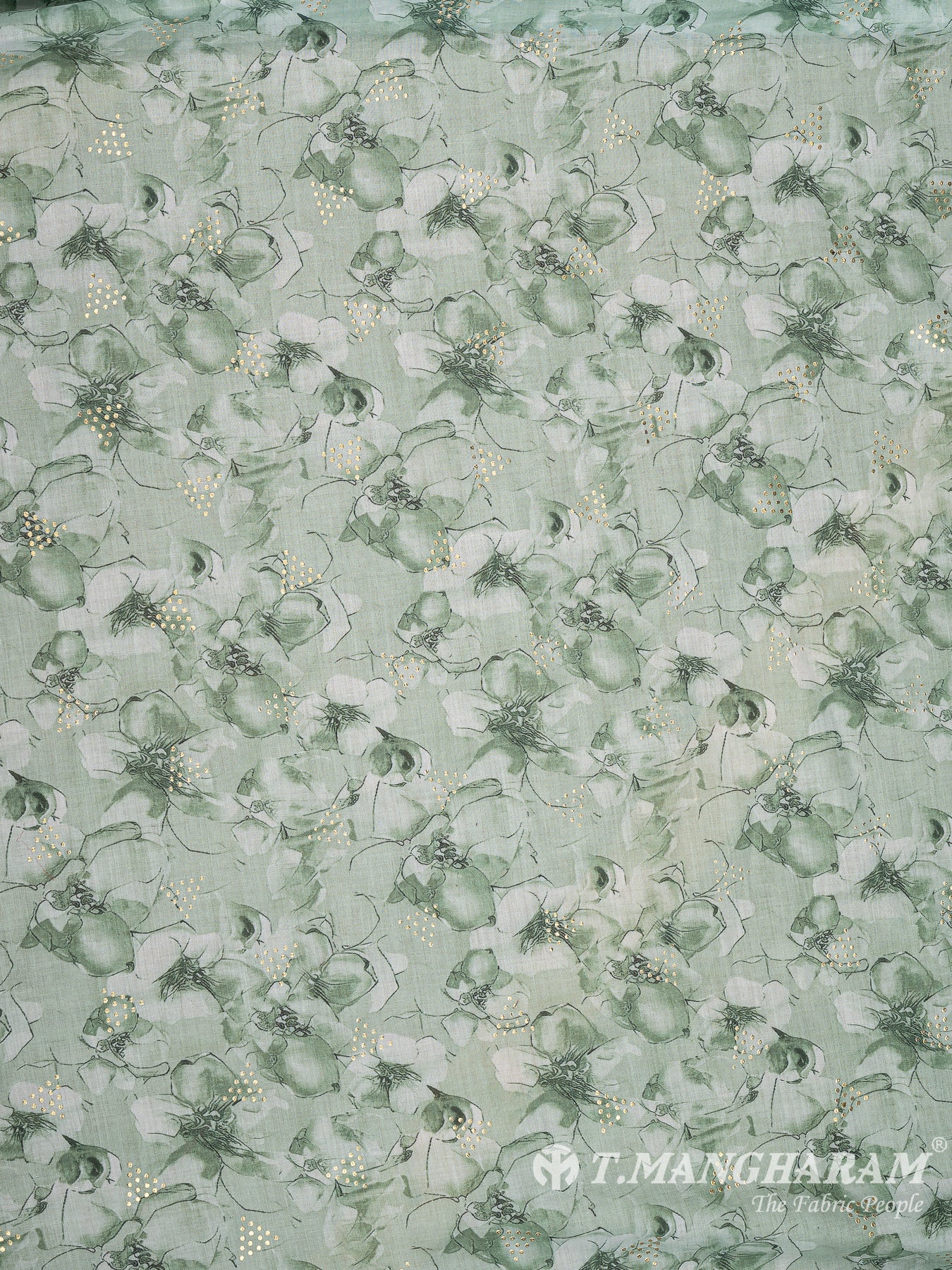 Green Cotton Fabric - EB8769