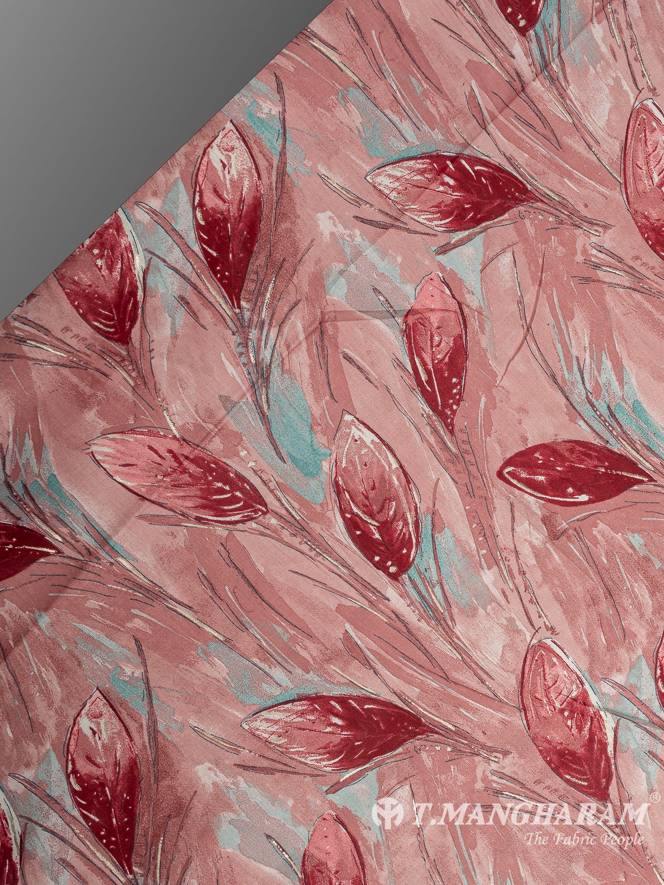 Peach Cotton Fabric - EA3808 view-2