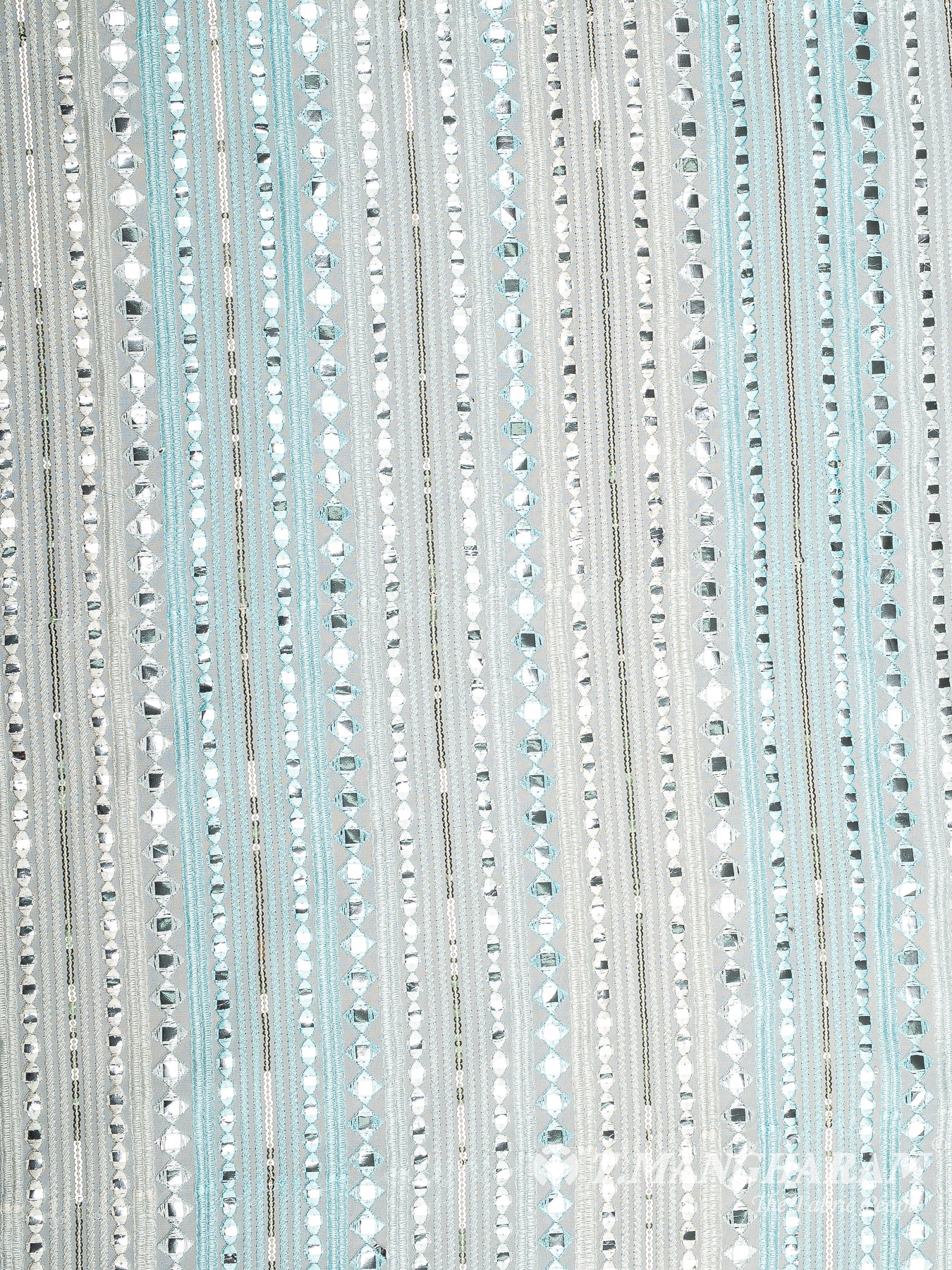 Blue Georgette Fabric - EB8172