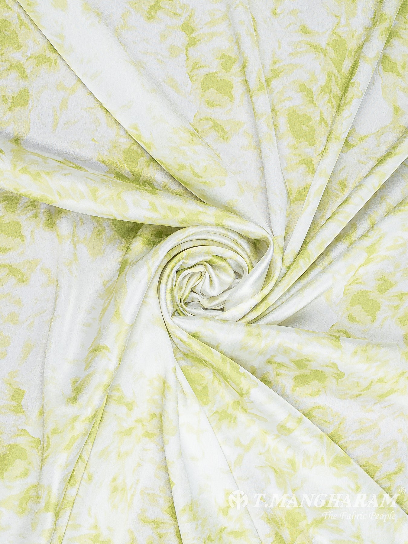 White Satin Fabric - EC11883