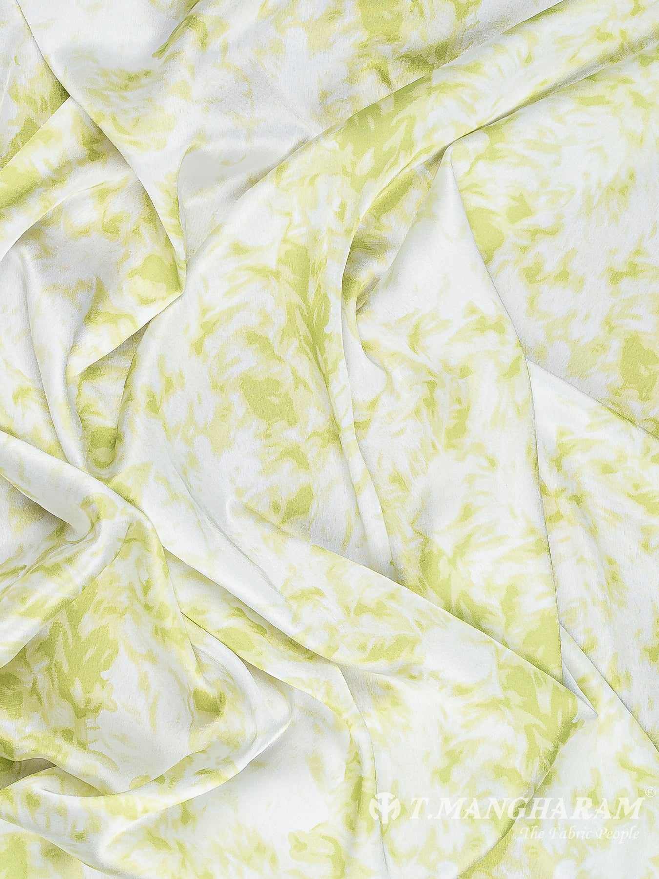 White Satin Fabric - EC11883