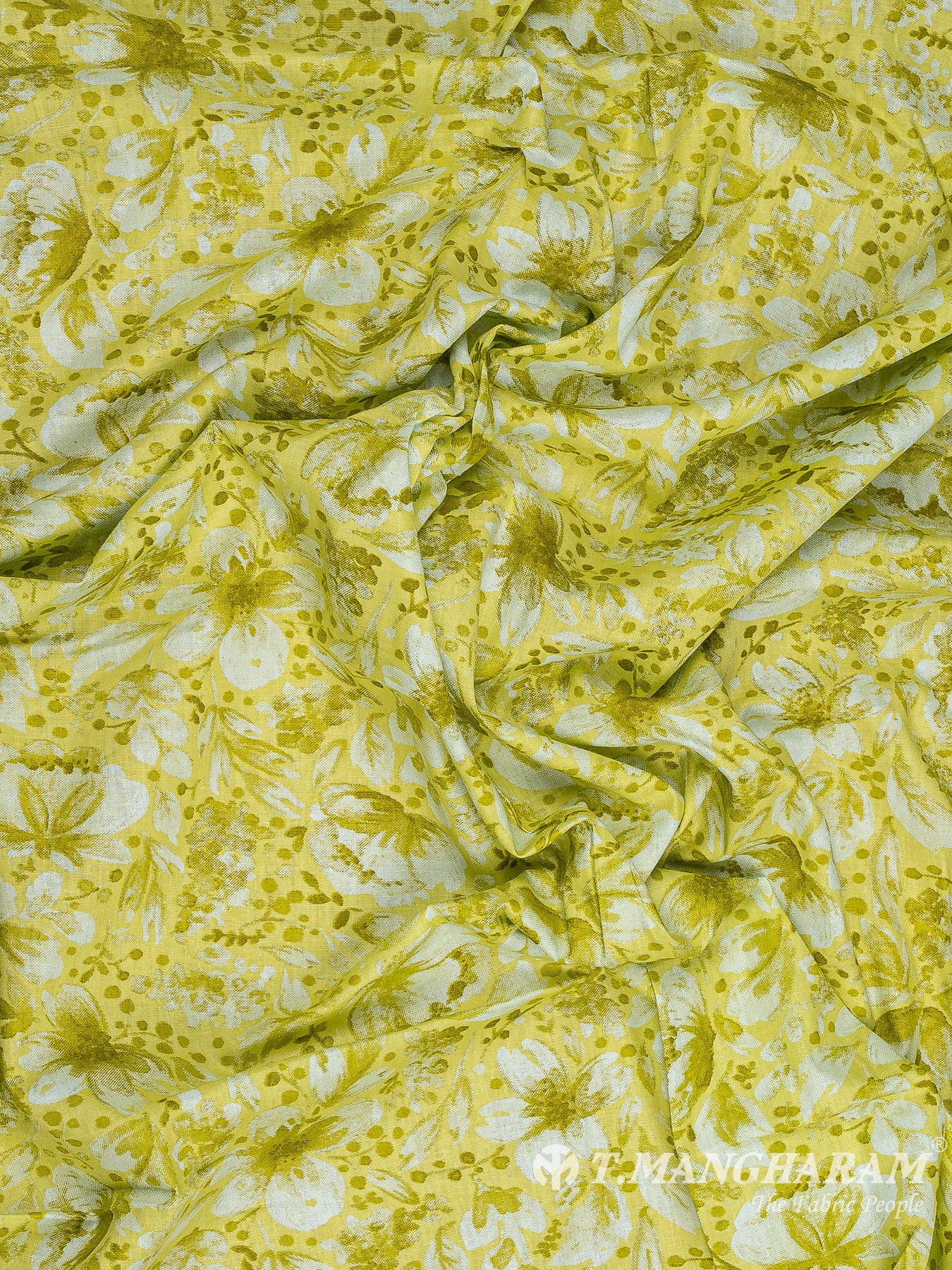 Yellow Cotton Fabric - EC11989